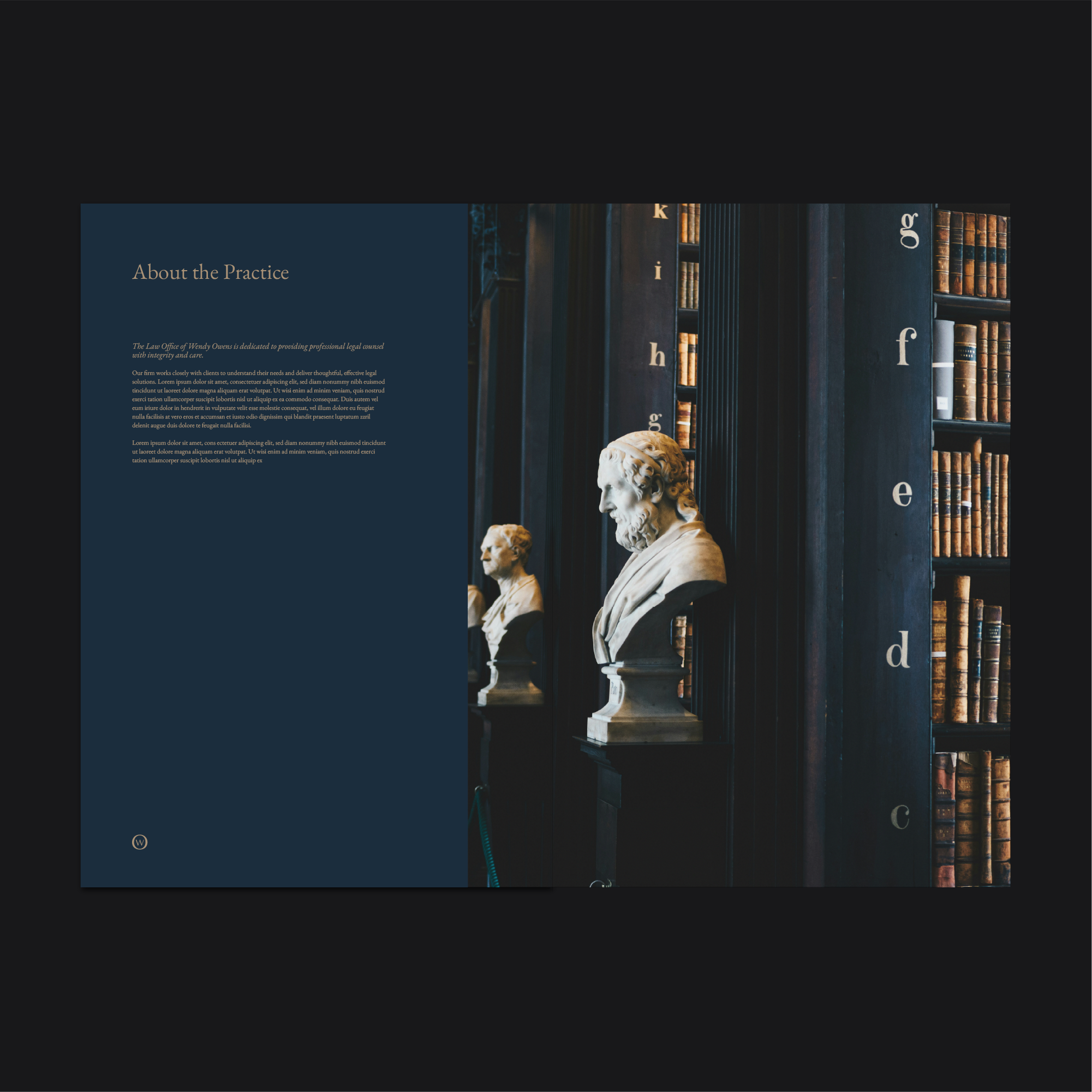 Wendy Owens Law — Law Firm Branding