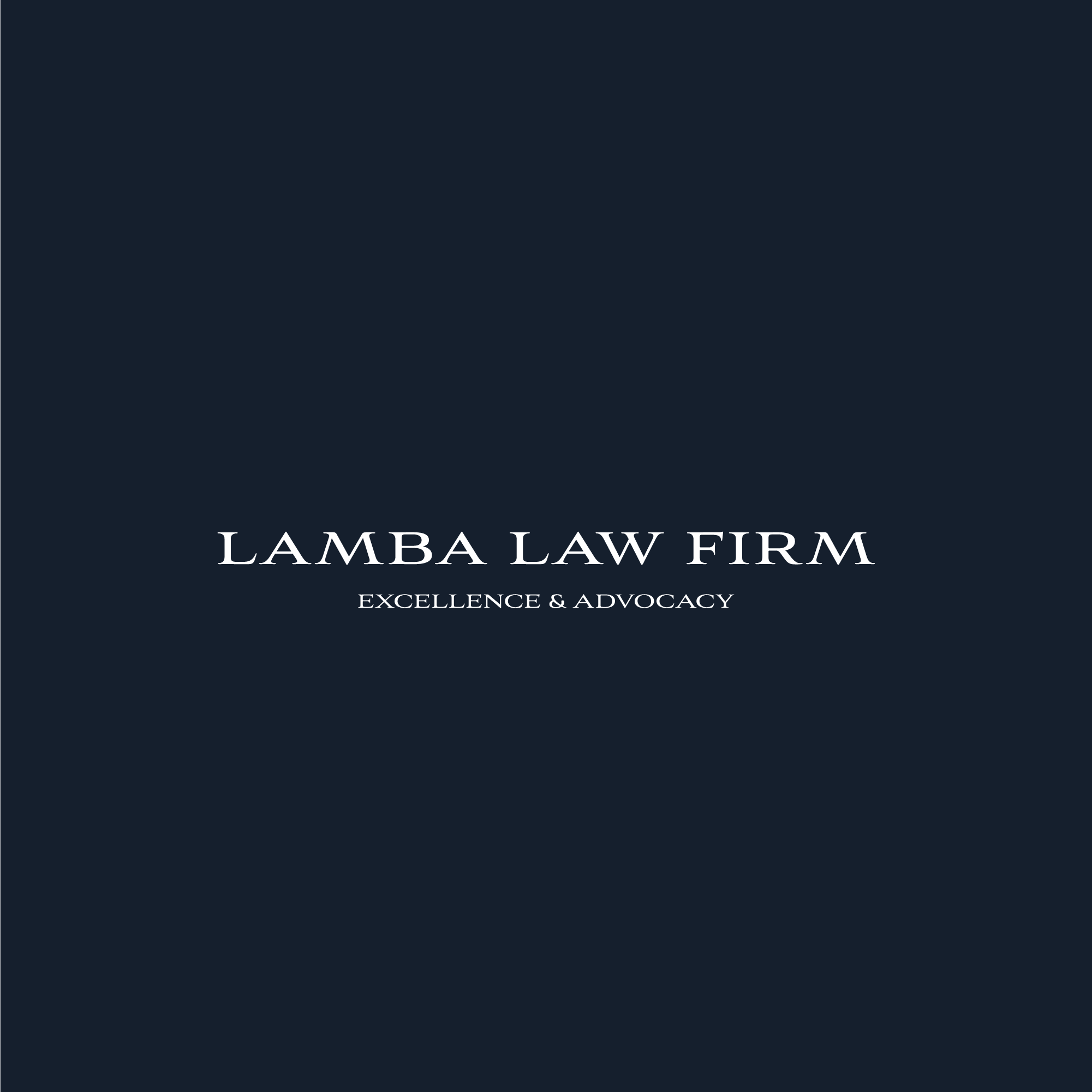law firm logo design wordmark