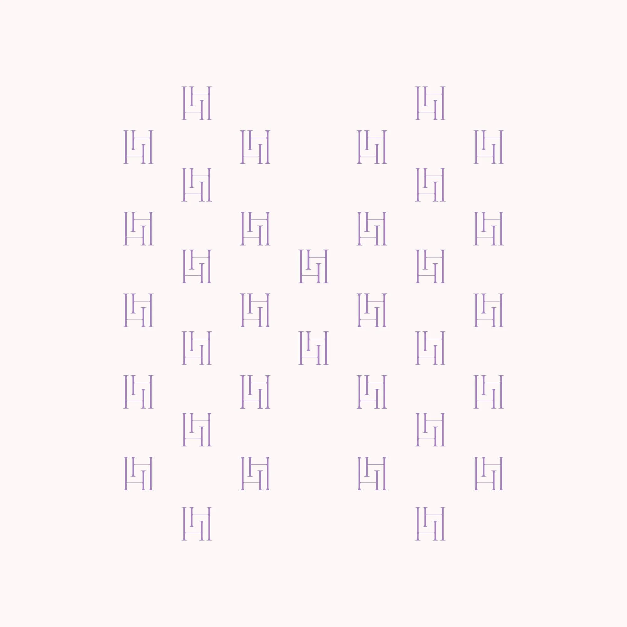 monogram surface pattern