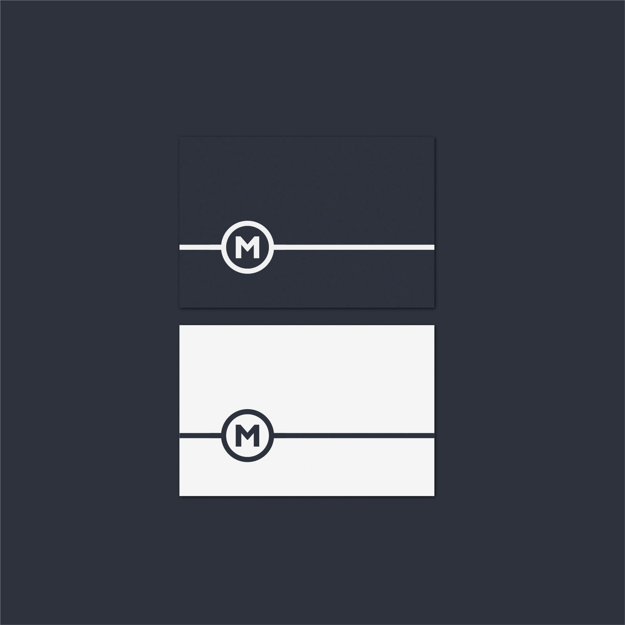 Maeving business card design