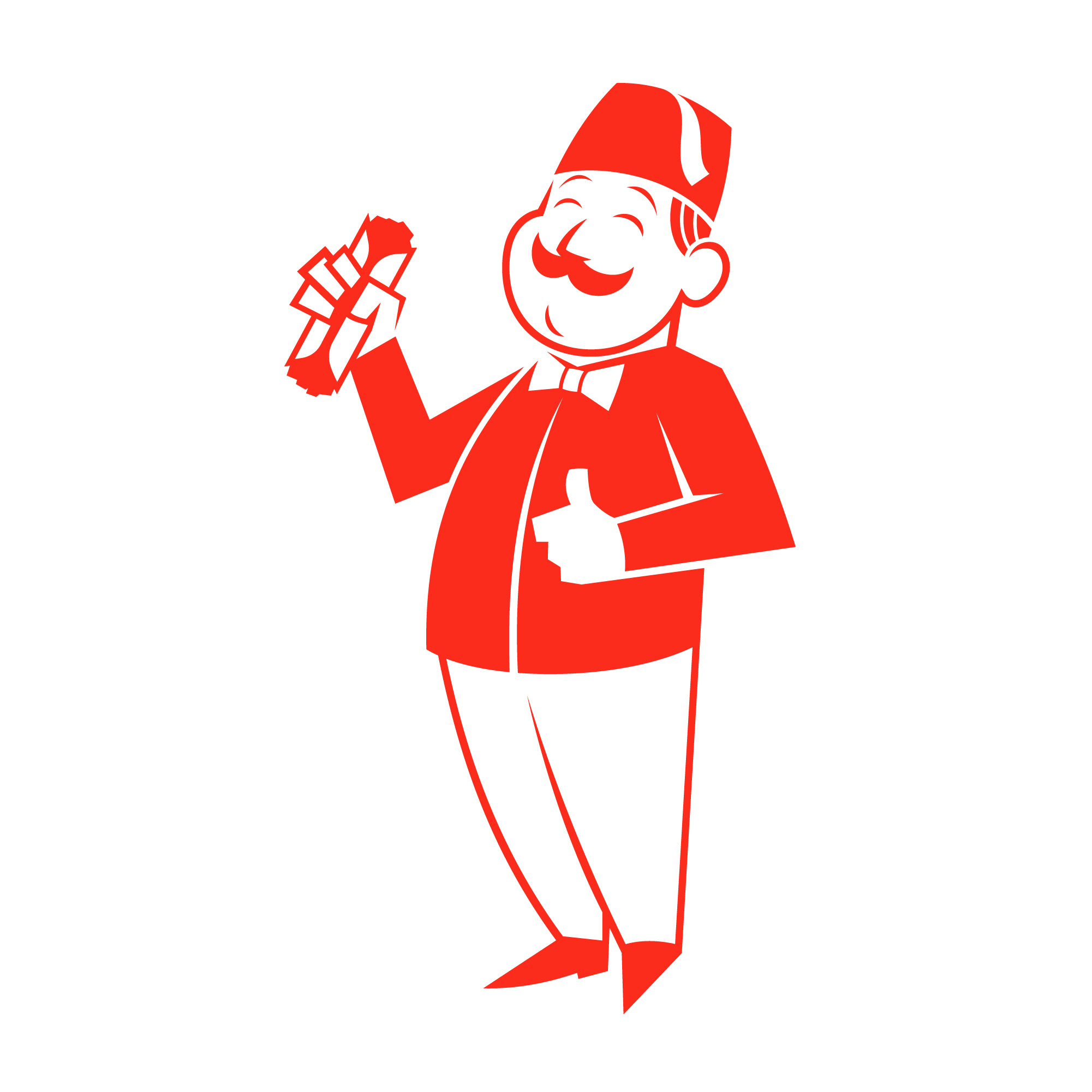 full fast food character mascot