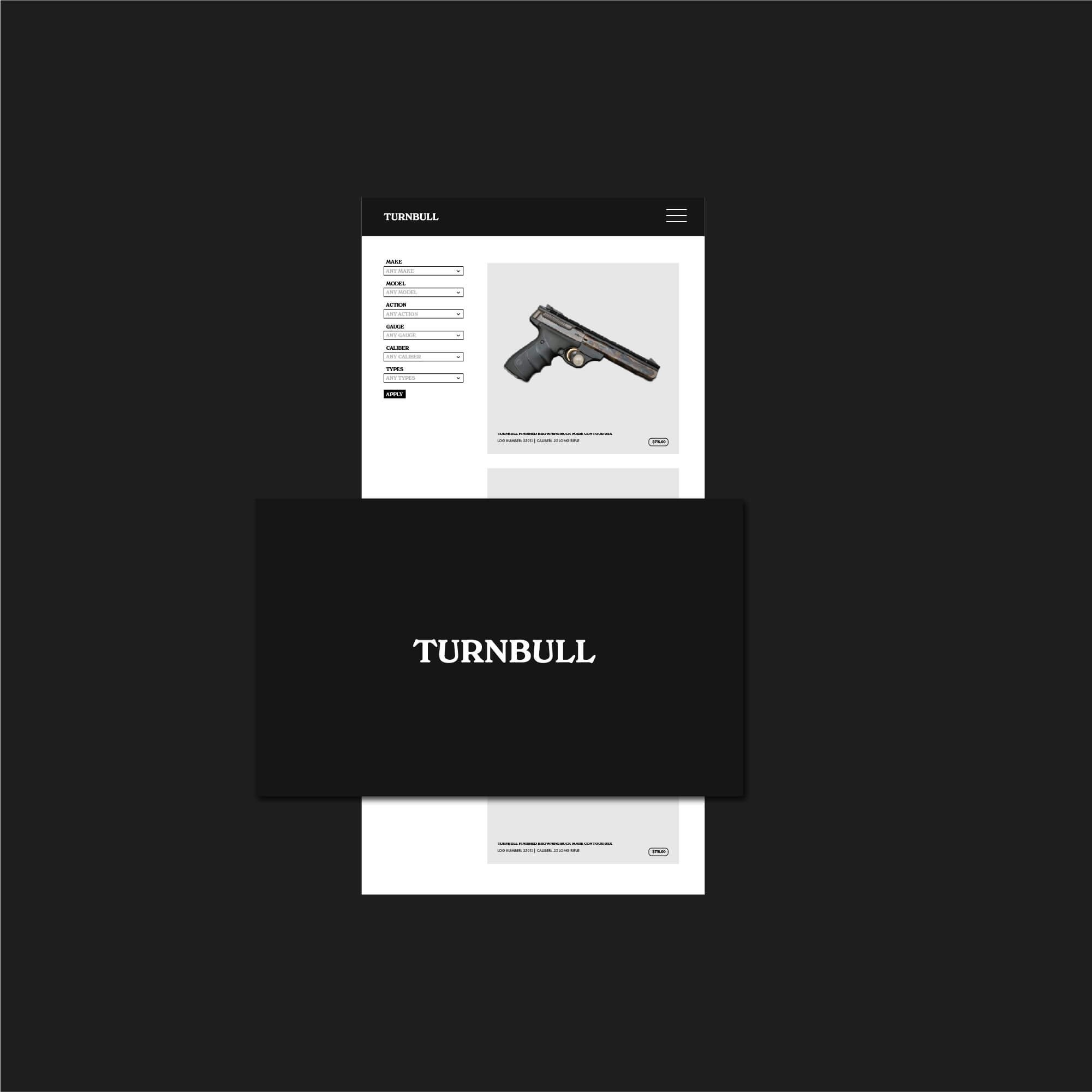 Turnbull heritage firearms brand identity