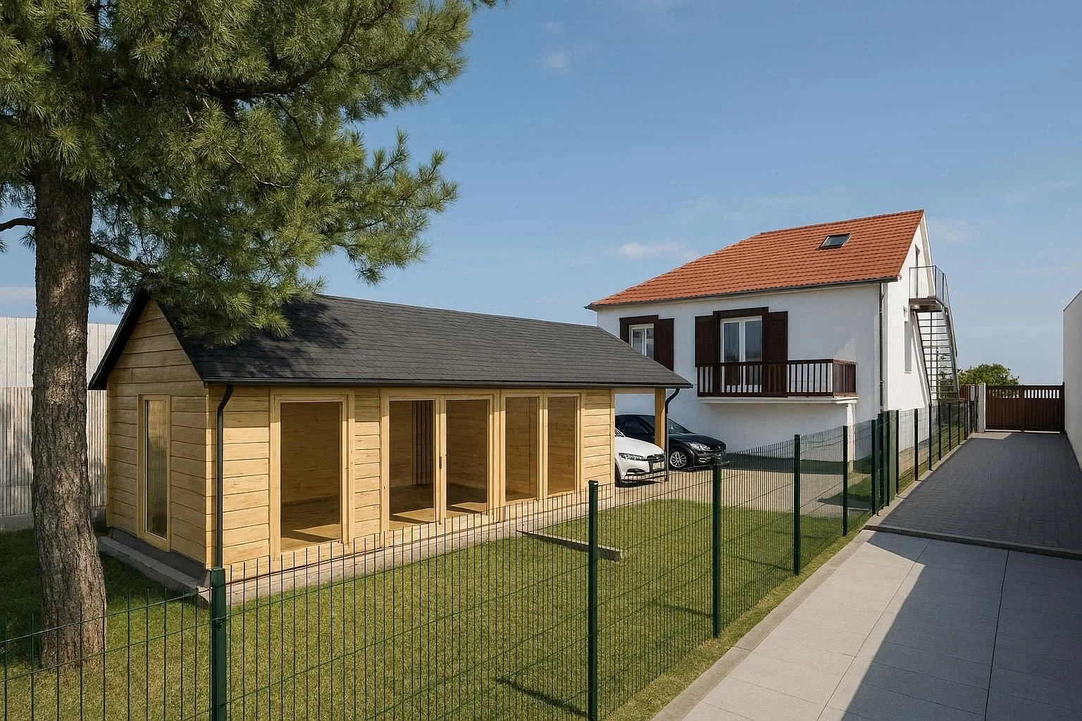 le châlet habitable