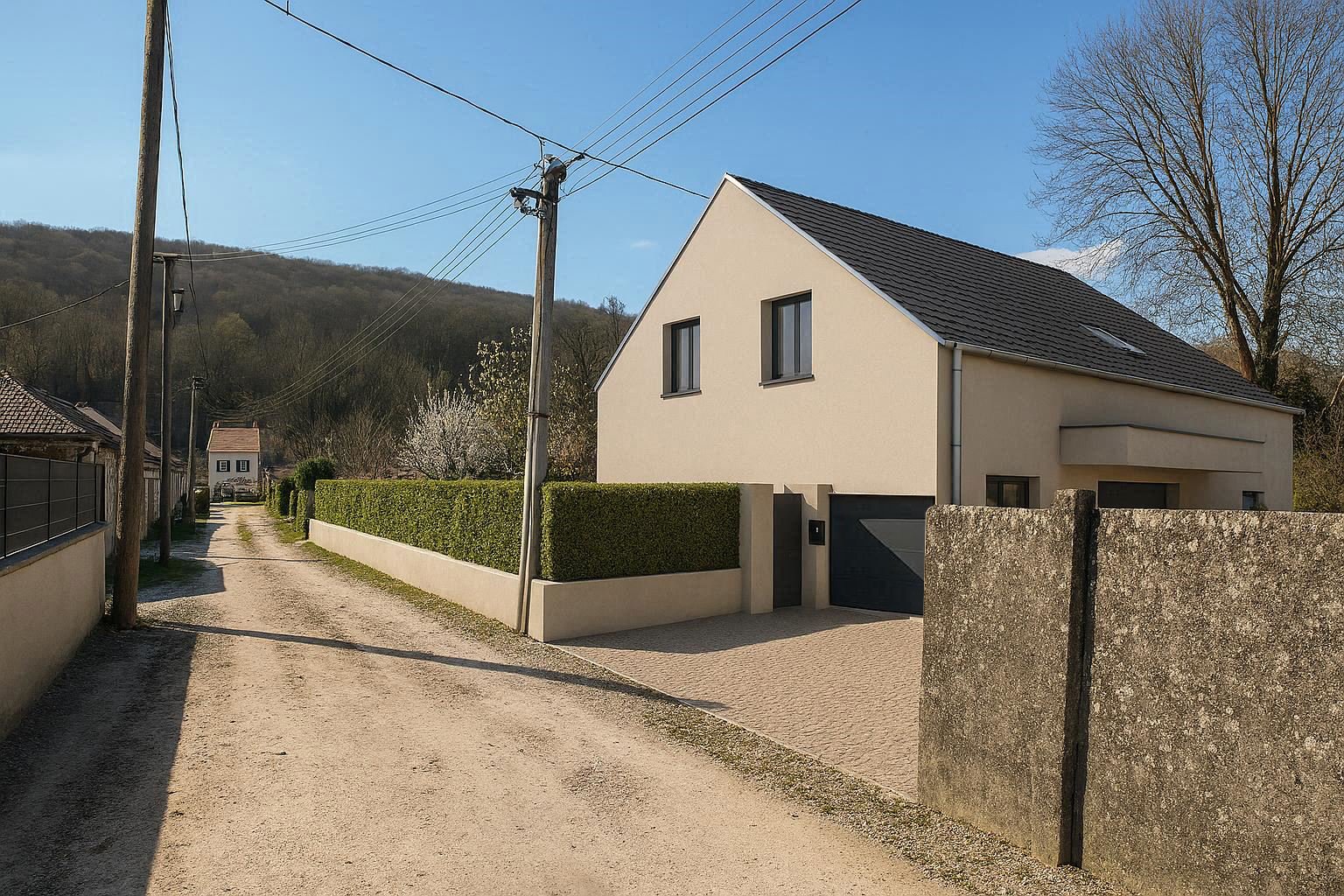 les maisons jumelles