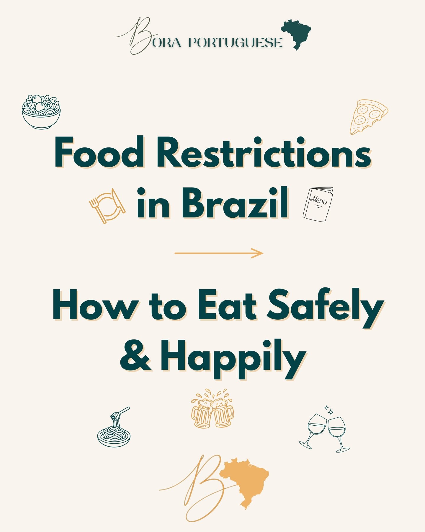 How to eat safely if you have food restrictions 🇧🇷

#speakbrazilian #brazilianportuguese #brazilianteacher #portugueseteacher #portuguesetips #brazilianfood