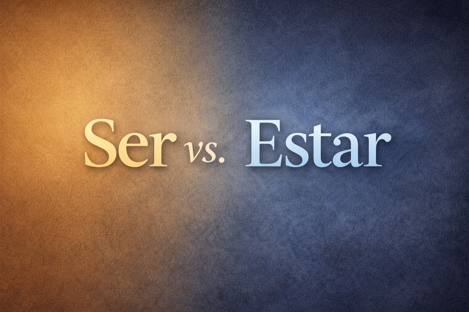 Ser vs Estar in Portuguese: When to Use Each (Simple Guide)