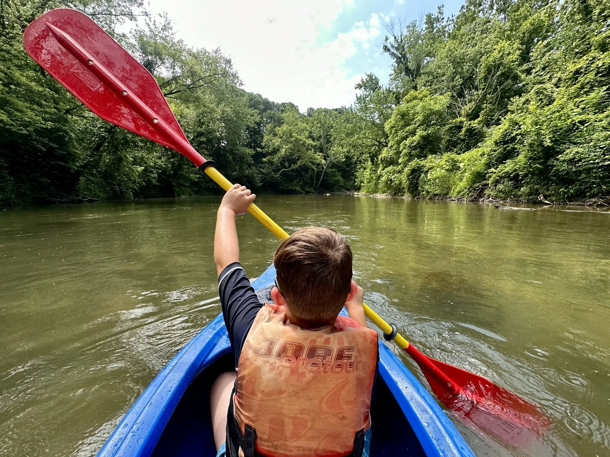 Preston's first time guiding the Wildcat - this was the best day.