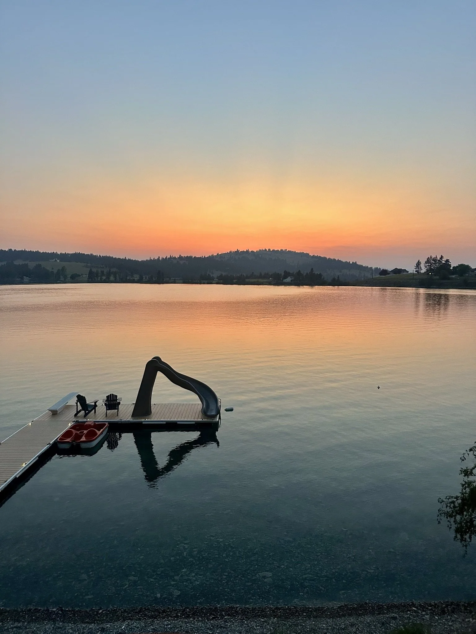 Montana Sunrise - Foys Lake - July