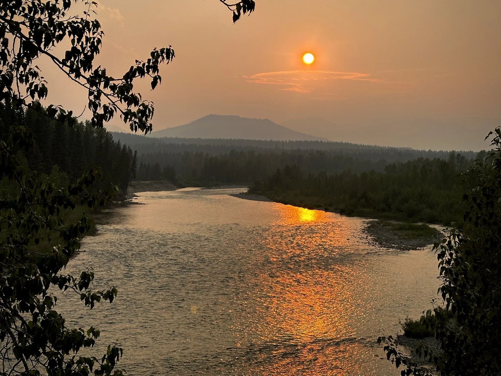Montana Backroads Sunset - May