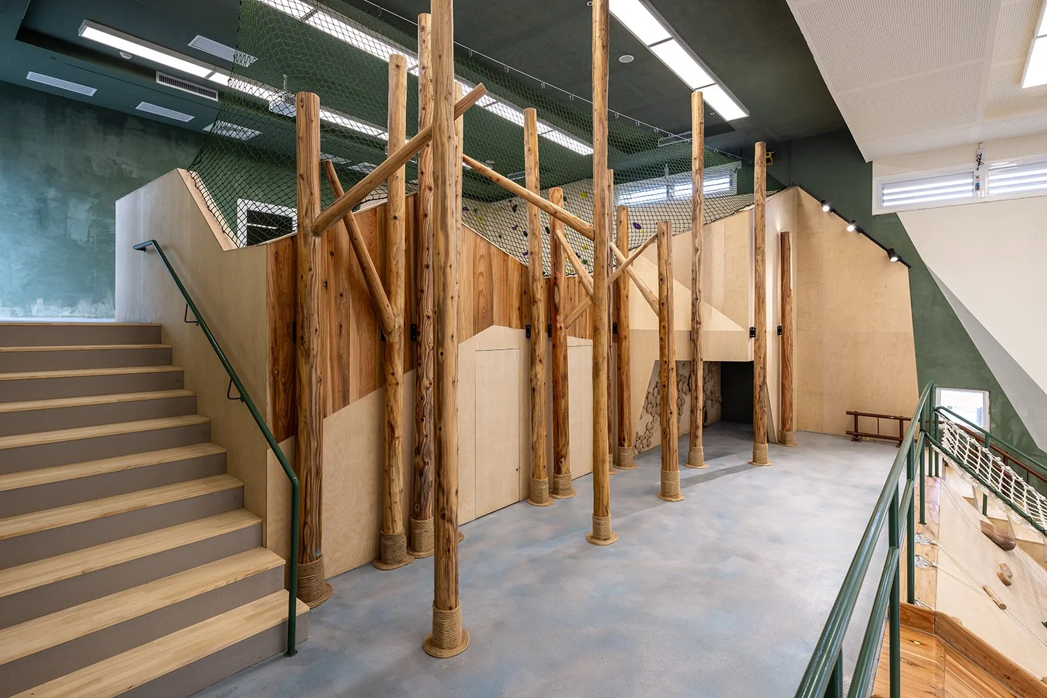 Redesign of Indoor climbing playground for kids with special needs