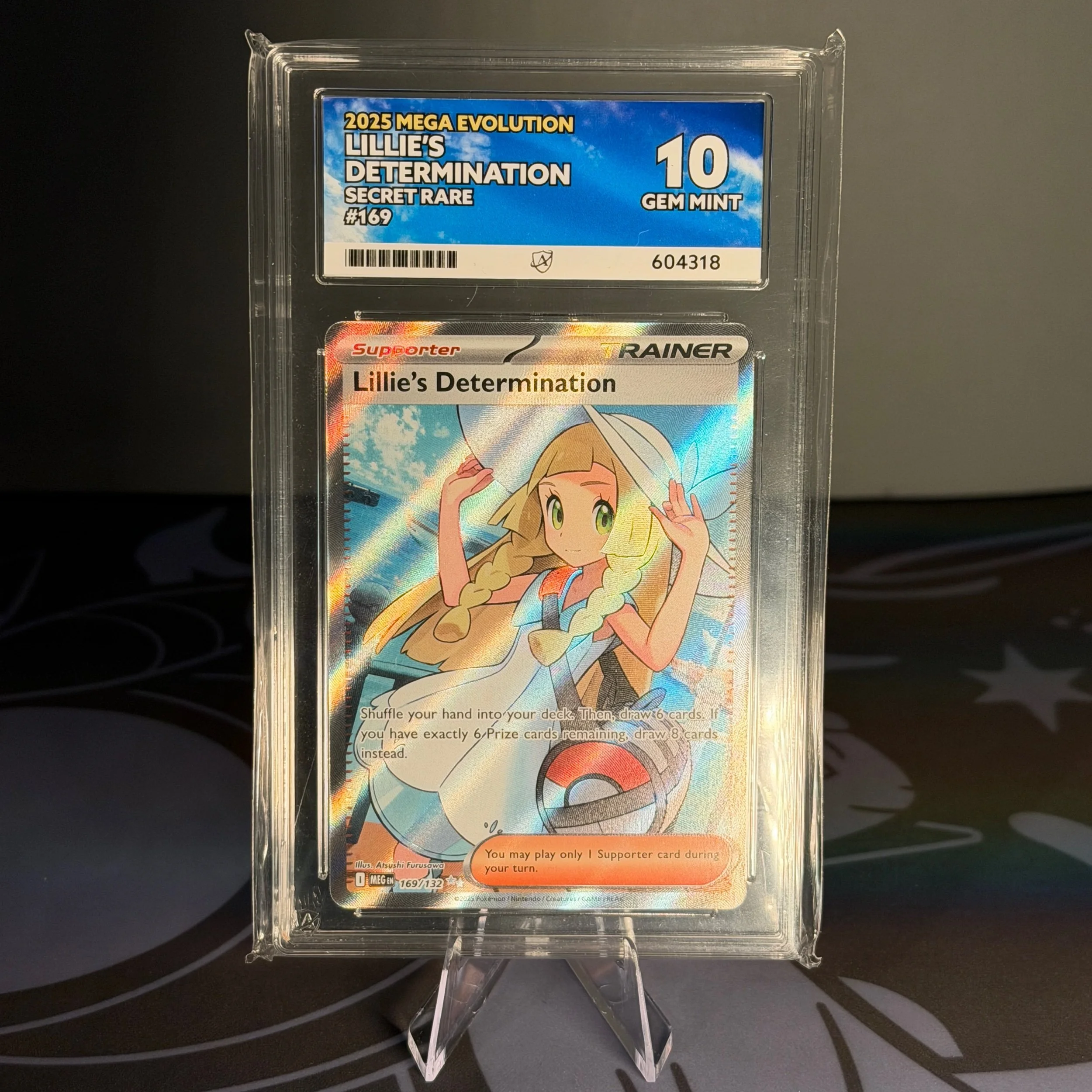 Pokémon - Mega Evolution - Lillie’s Determination 169/132 - Ace 10