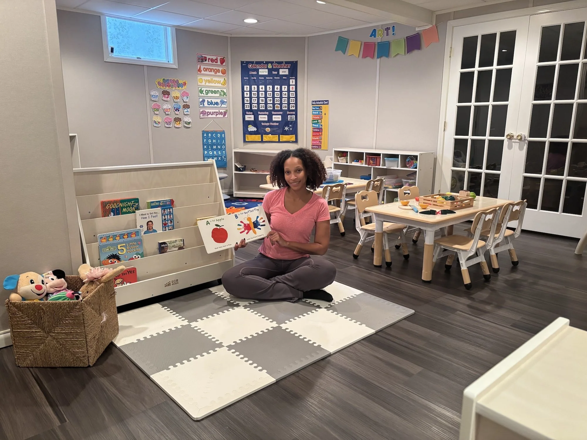 Ashleigh Himes, Owner and Lead Teacher at Watered Pillars Child Care.