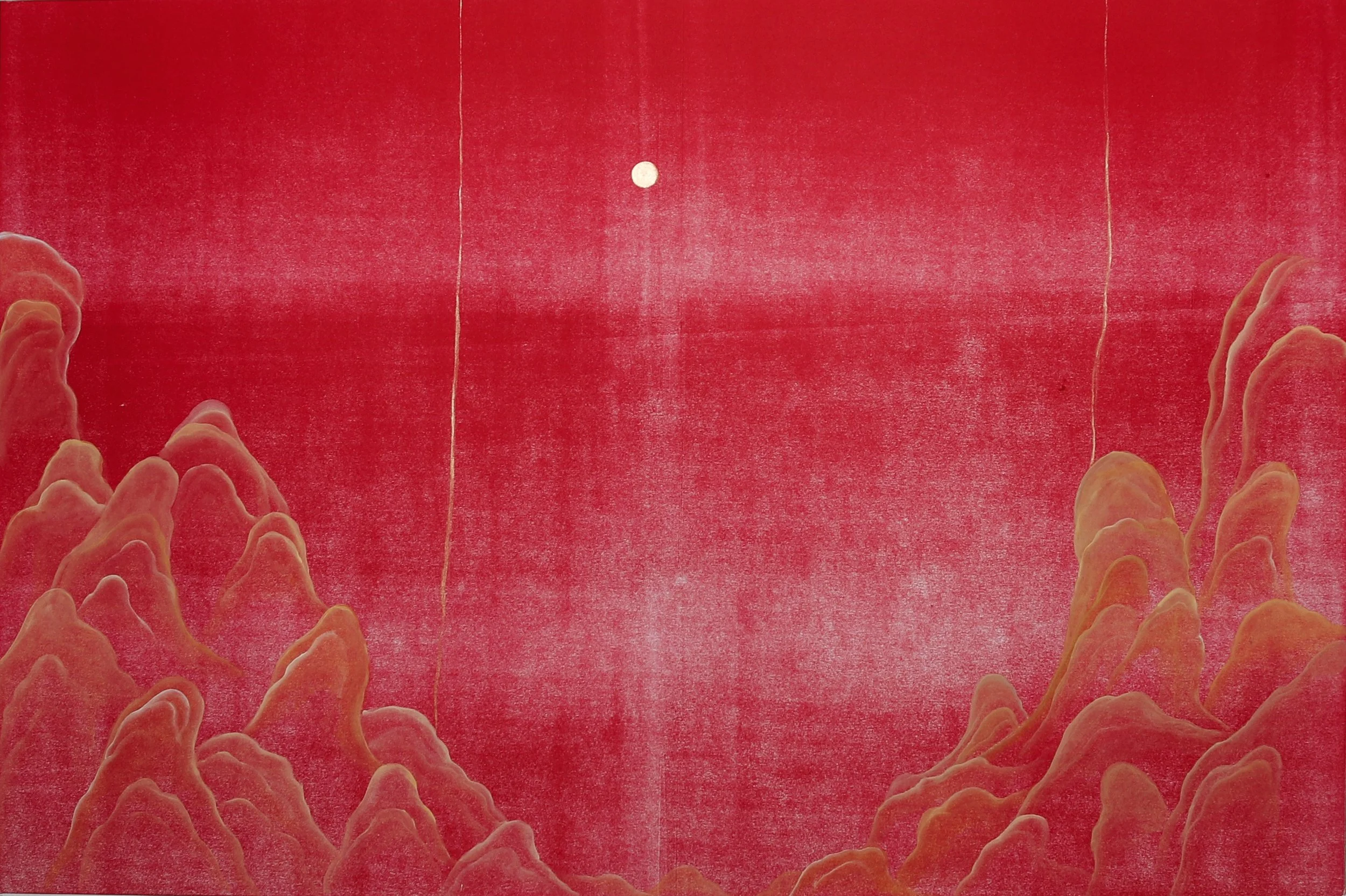 Martin-Sireen- Moutians of the non-material realm (0.3)- monoprint, acrylic paint.jpg