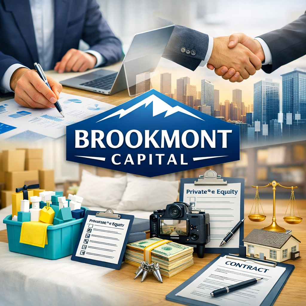Private equity deal structuring and lending w/ Brookmont Capital