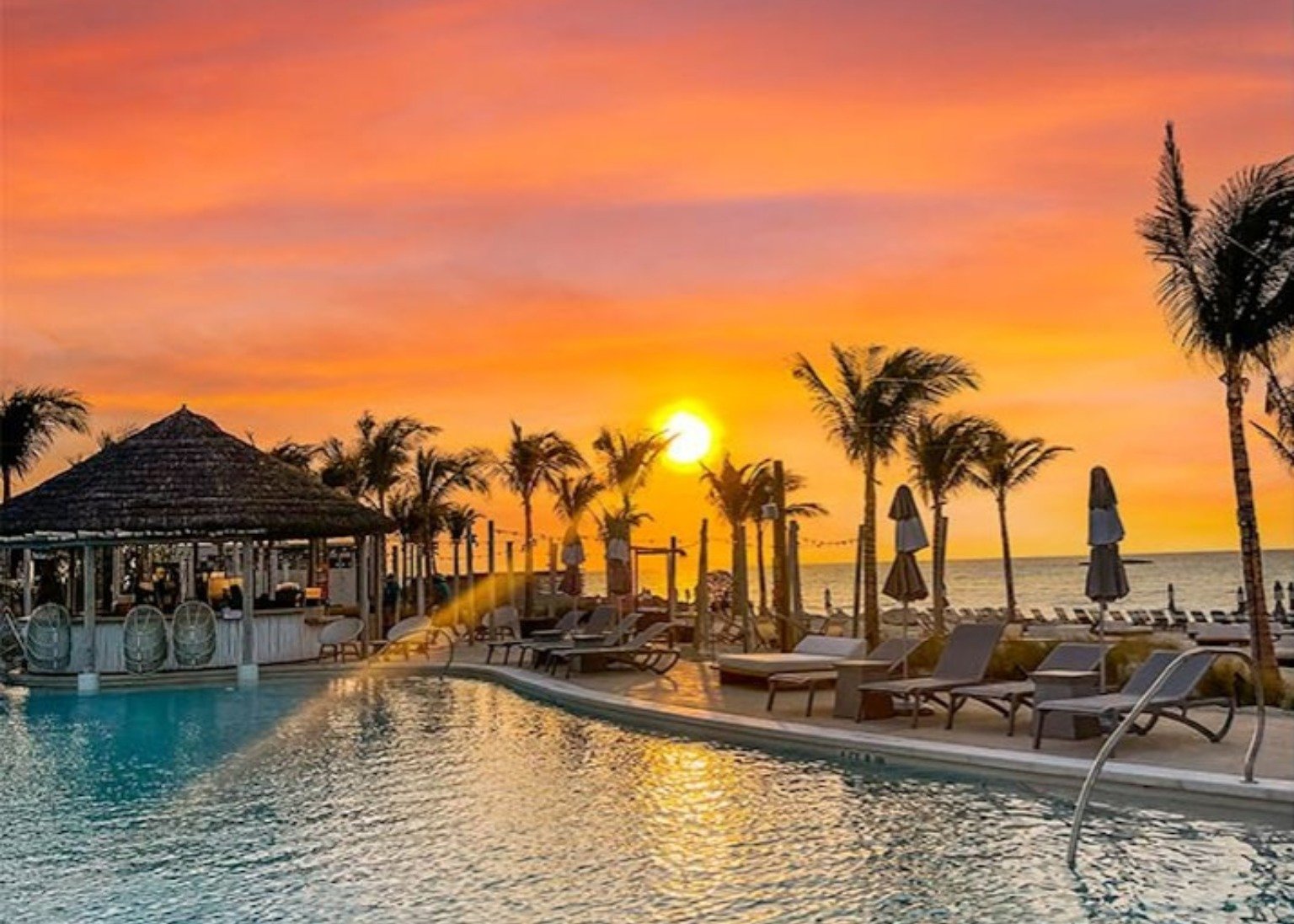Sunset view of Lagoon Pool.jpeg