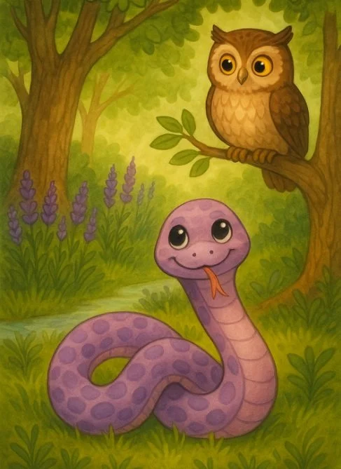 Slangen Sheila - Faret vild i Eventyrskoven