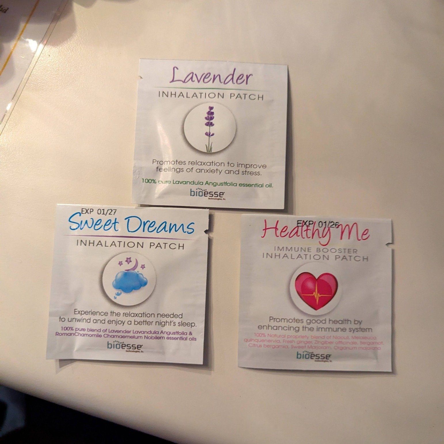 NEW CLIENT ITEM!

I added these amazing aromatherapy patches to my doula bag! I have a bunch of different scents for all of the different moments of labor. 💐

These patches are small and super easy to use, you can keep it on for up to 8 HOURS!!!

Me