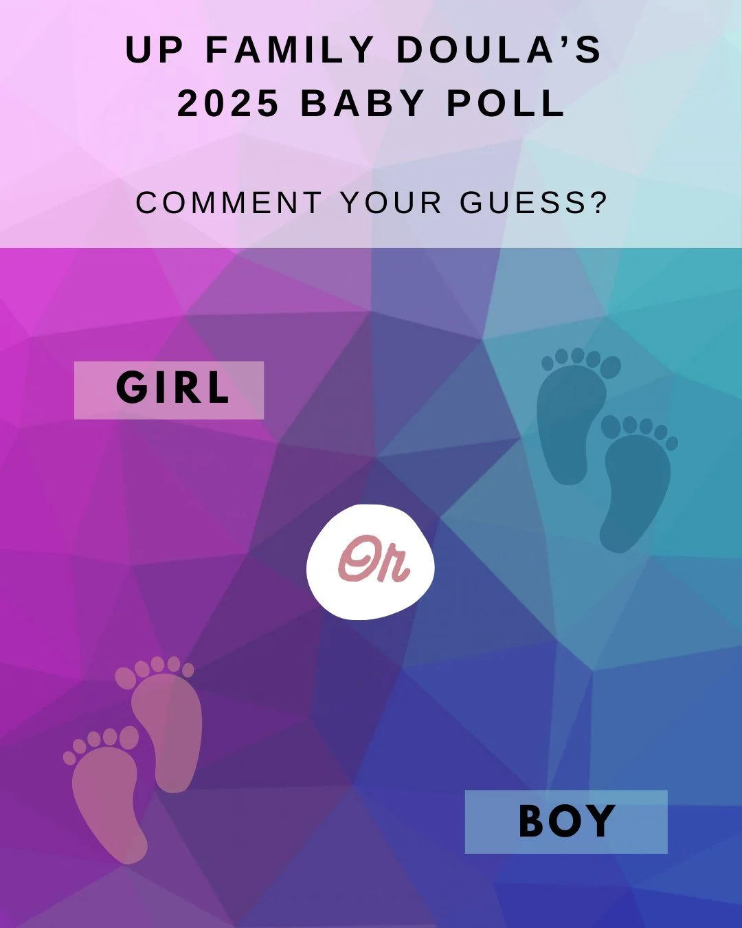 At the end of each year I love looking back to all of the families we've had an honor of supporting and putting together a list of the beautiful baby boys and girls born this year.🥰

Who do you think &ldquo;won&rdquo; for 2025? Boys 💙 or Girls 🩷 ?