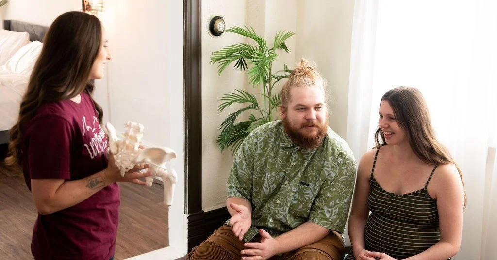 Fun fact: Much of my support happens long before labor begins.

Birth Doula support starts in pregnancy with education, thoughtful conversations, and building confidence for you and your partner. So when labor begins, we step into it as a team and yo