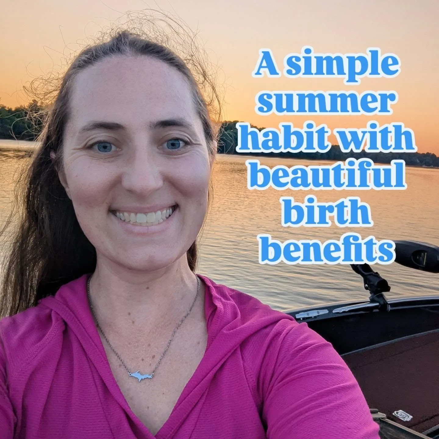 Walking, swimming, and being outdoors during our short Yooper summers aren't just beneficial for you but also your baby! 🍉🌼

The gentle movement supports your body's natural balance, flexibility, and pelvic mobility, which also encourages your baby