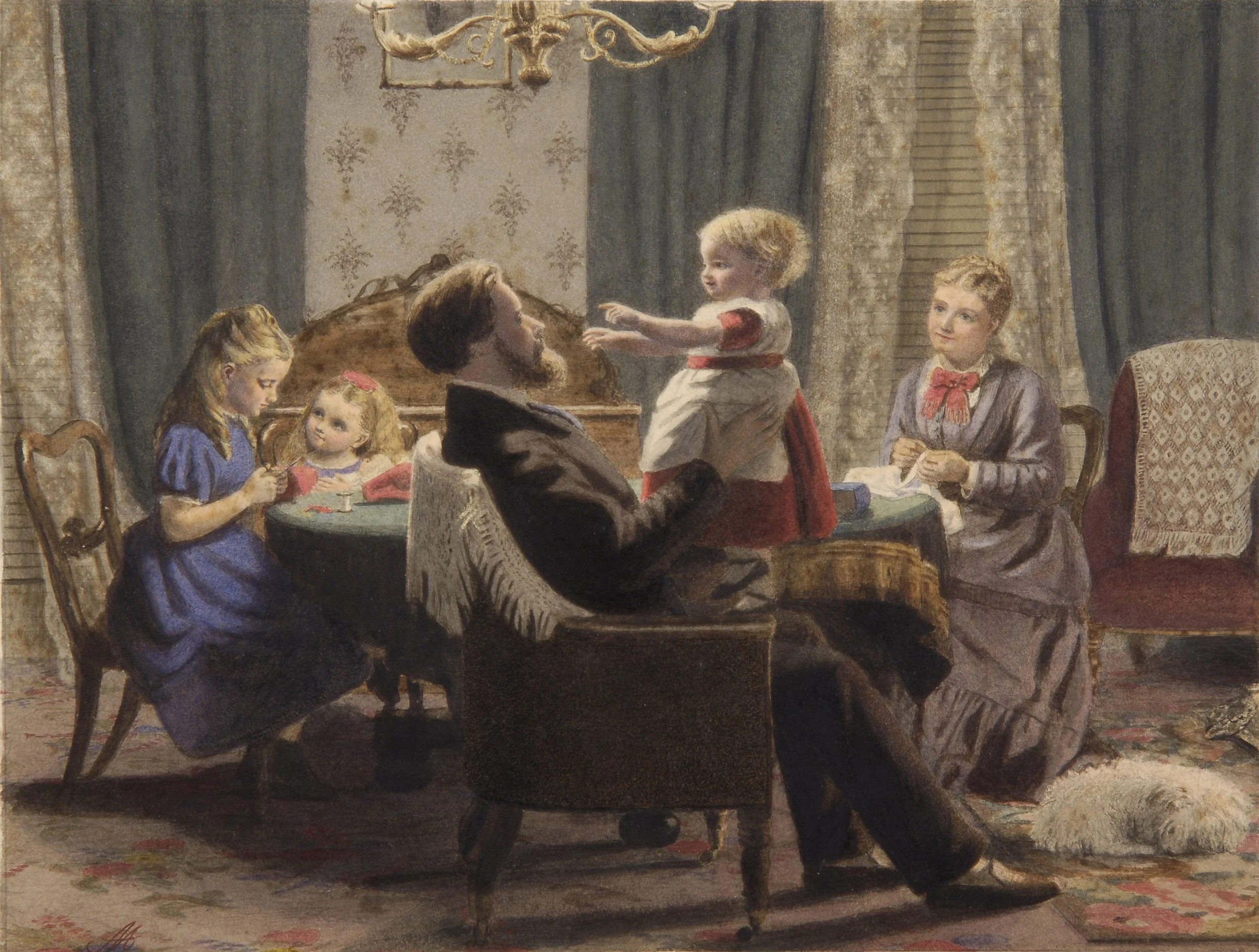 A happy, healthy, wealthy 19C family