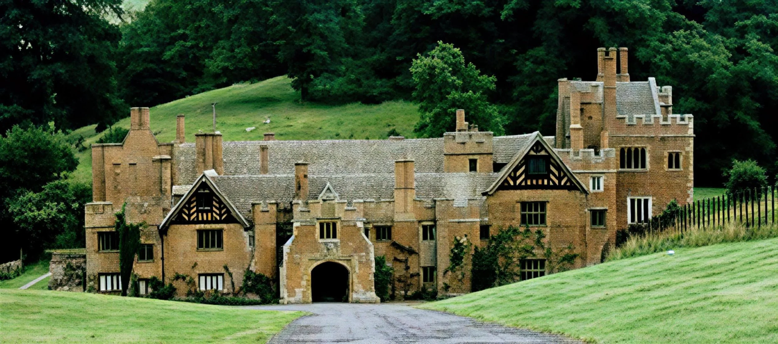 English Medieval Manor house of the kind that inspired Red House