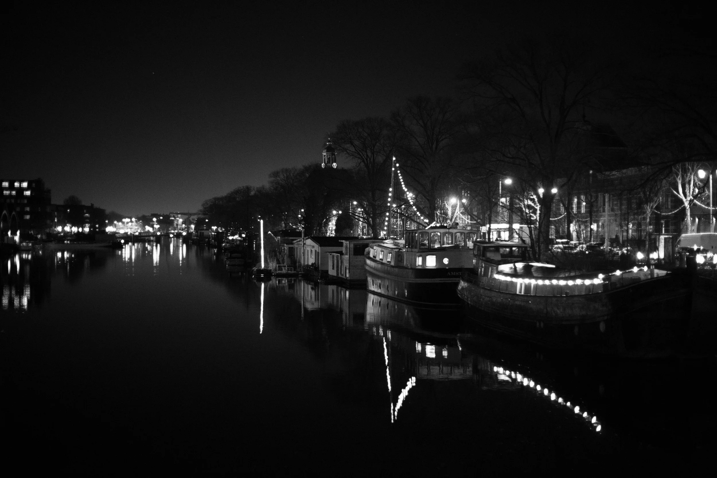 Amsterdam night boats canal.jpg