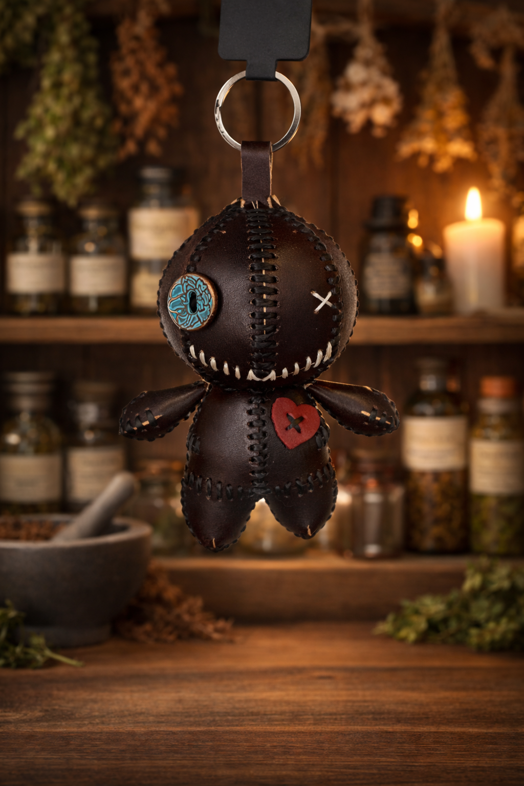 Voodoo Buddies- Calder, The Steadfast (attached keyring)