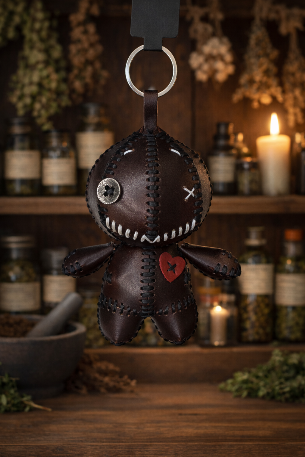 Voodoo Buddies- Calder, The Steadfast (attached keyring)