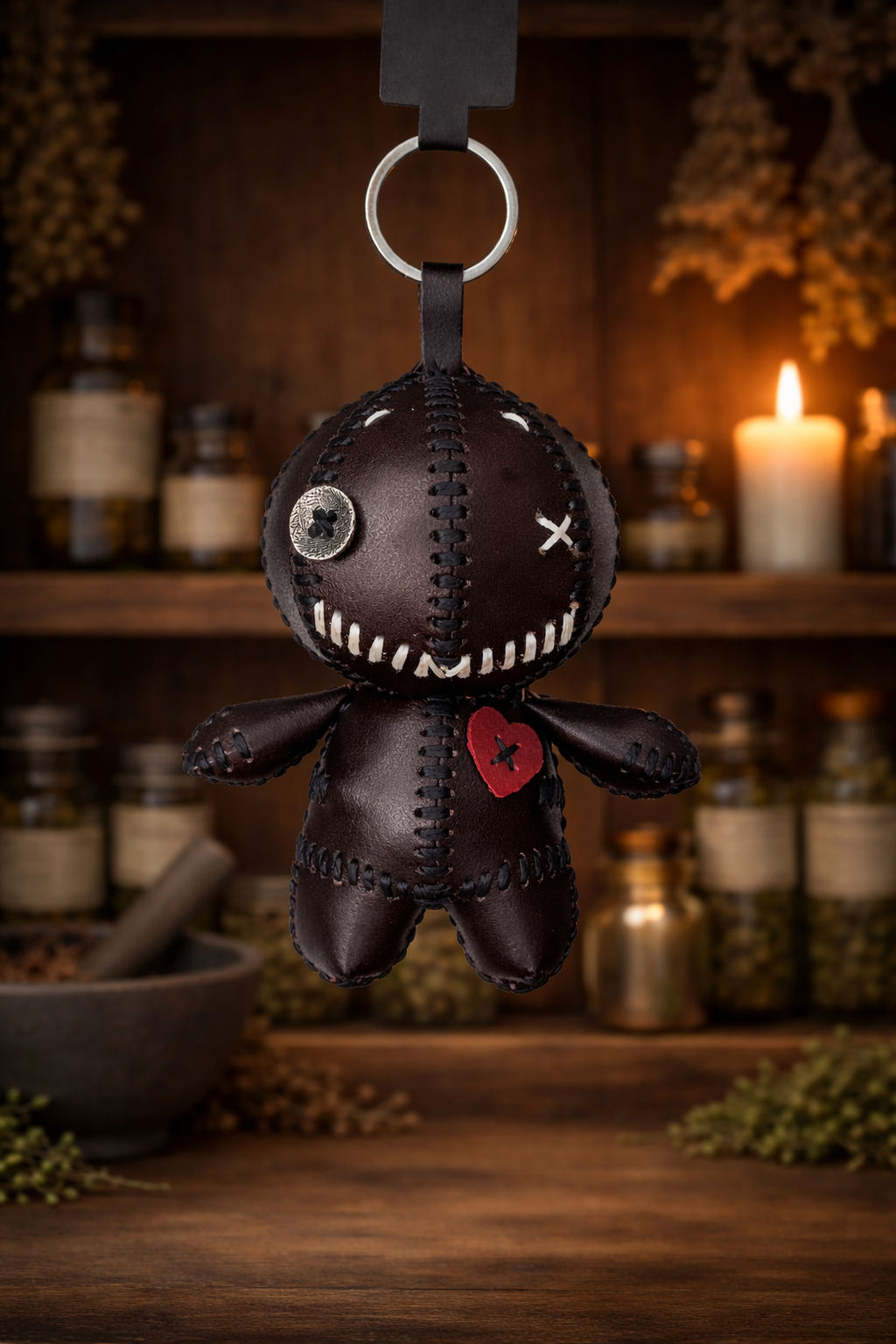 Voodoo Buddies- Olin, The Old Soul (attached keyring)