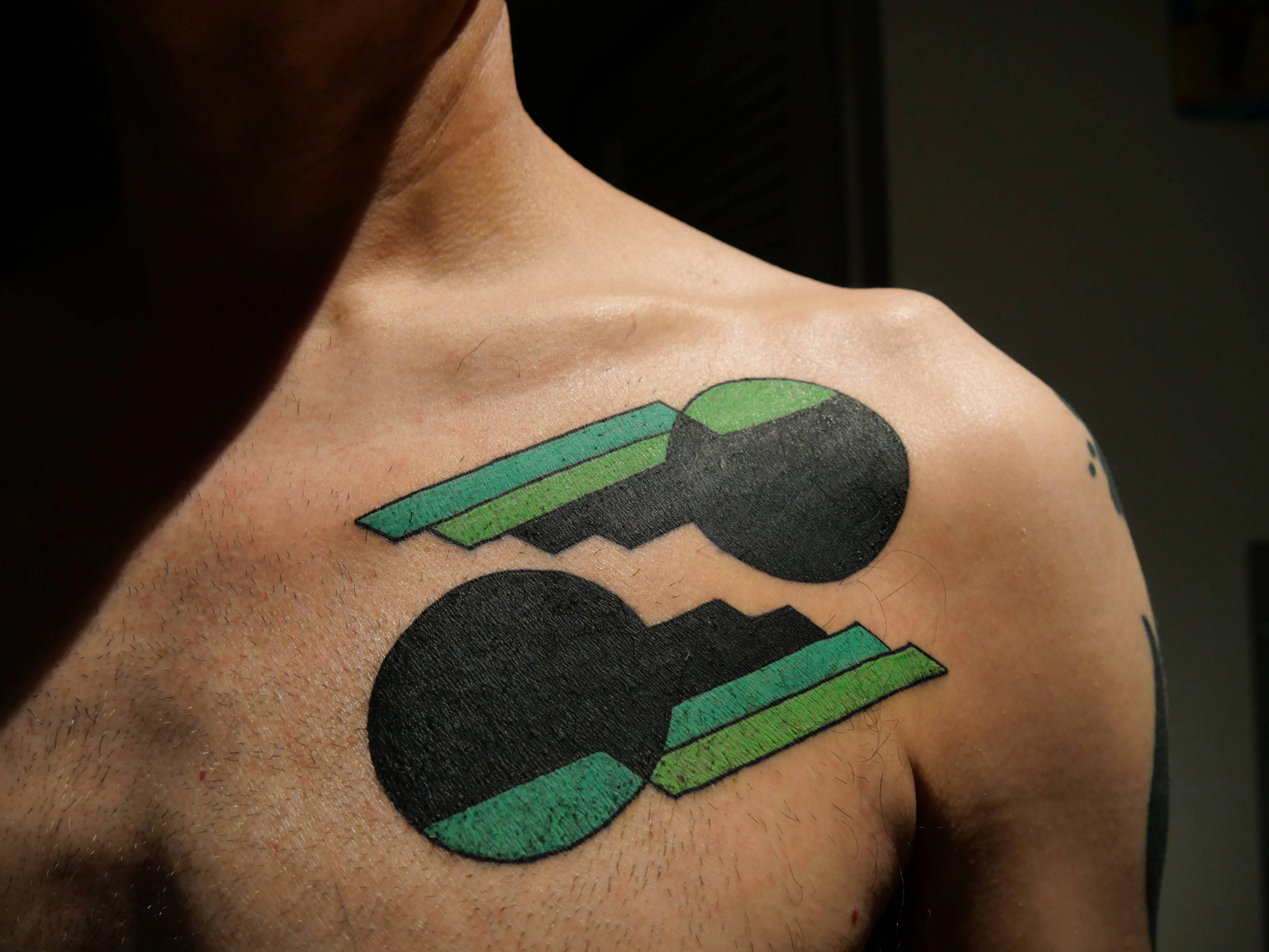 Tattoo work by Scott Umeki; design and photo by me | Shot on Lumix G100D 14 - 140mm