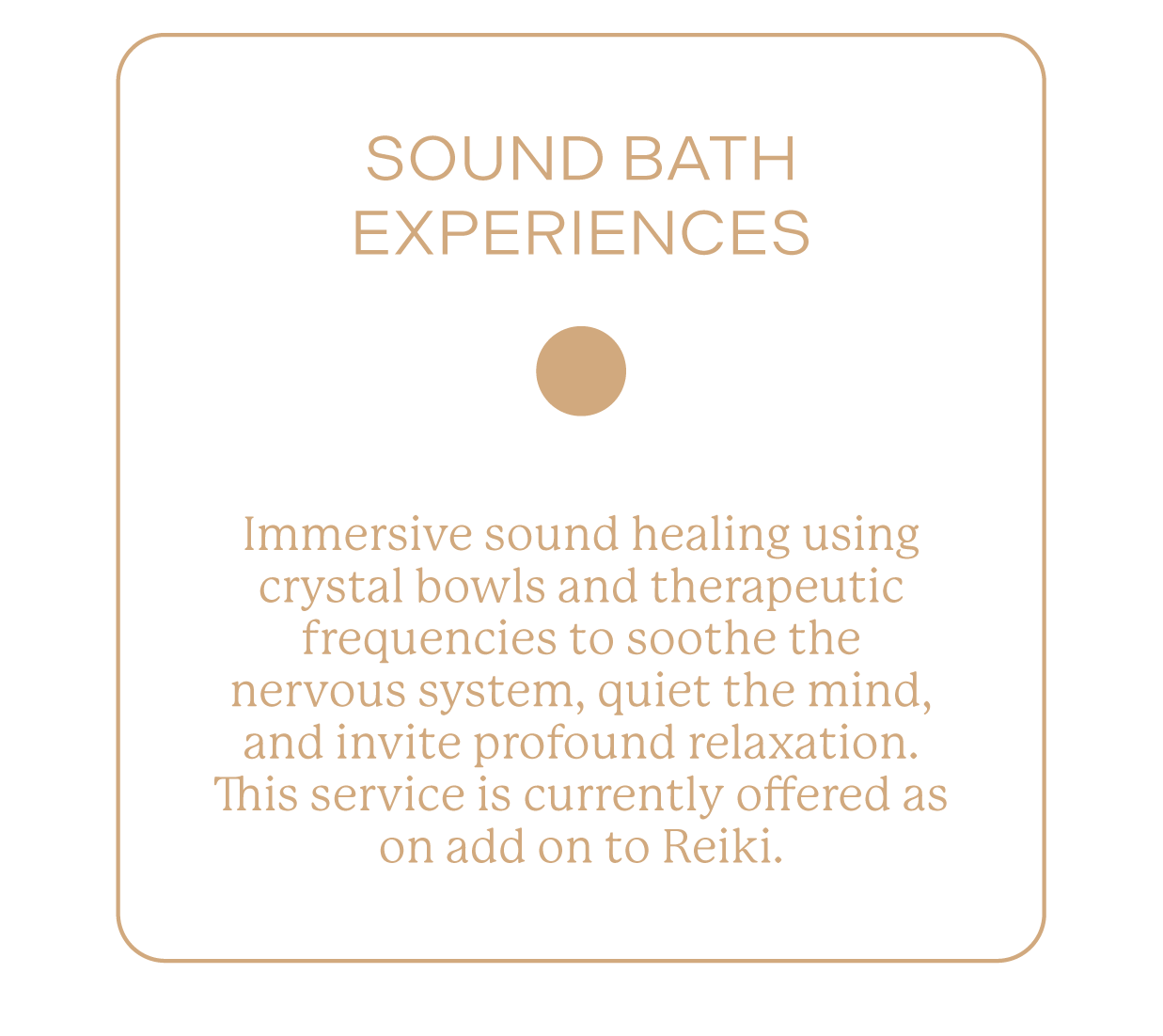 Sound Bath Experience