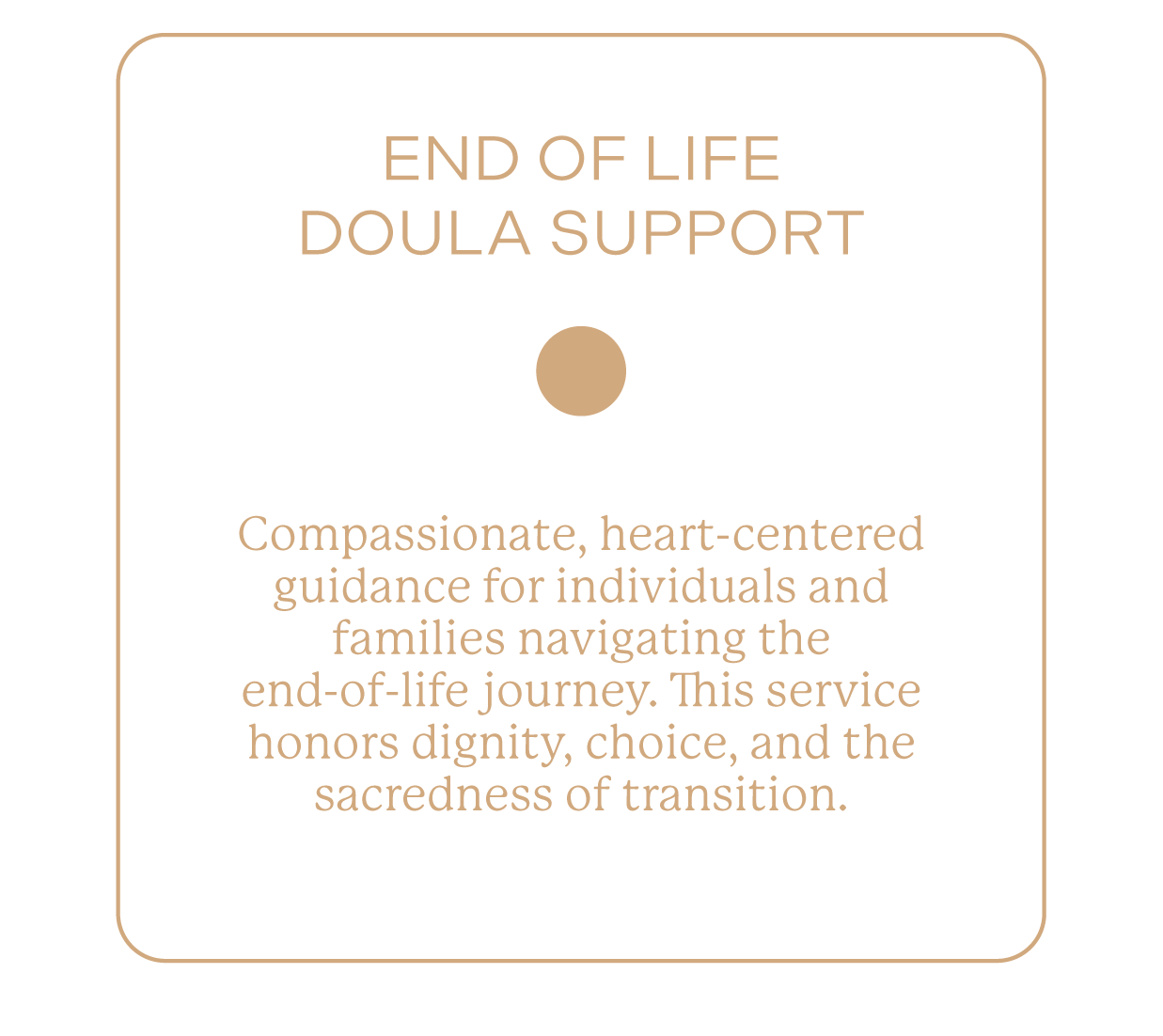 End of Life Doula Consultation
