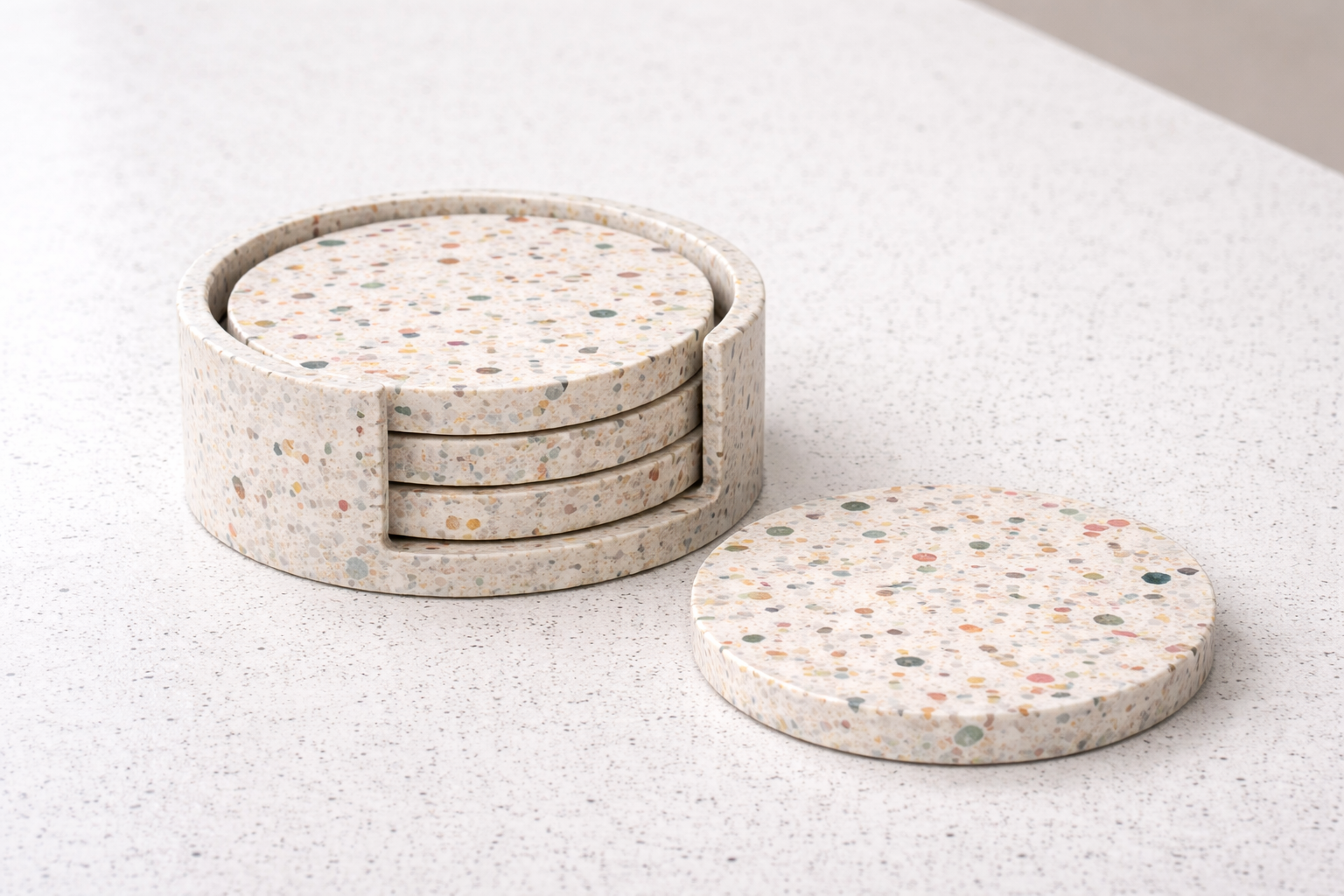 Moederdagcadeau: terrazzo: onderleggers 9/05/2026 9u30-12u30