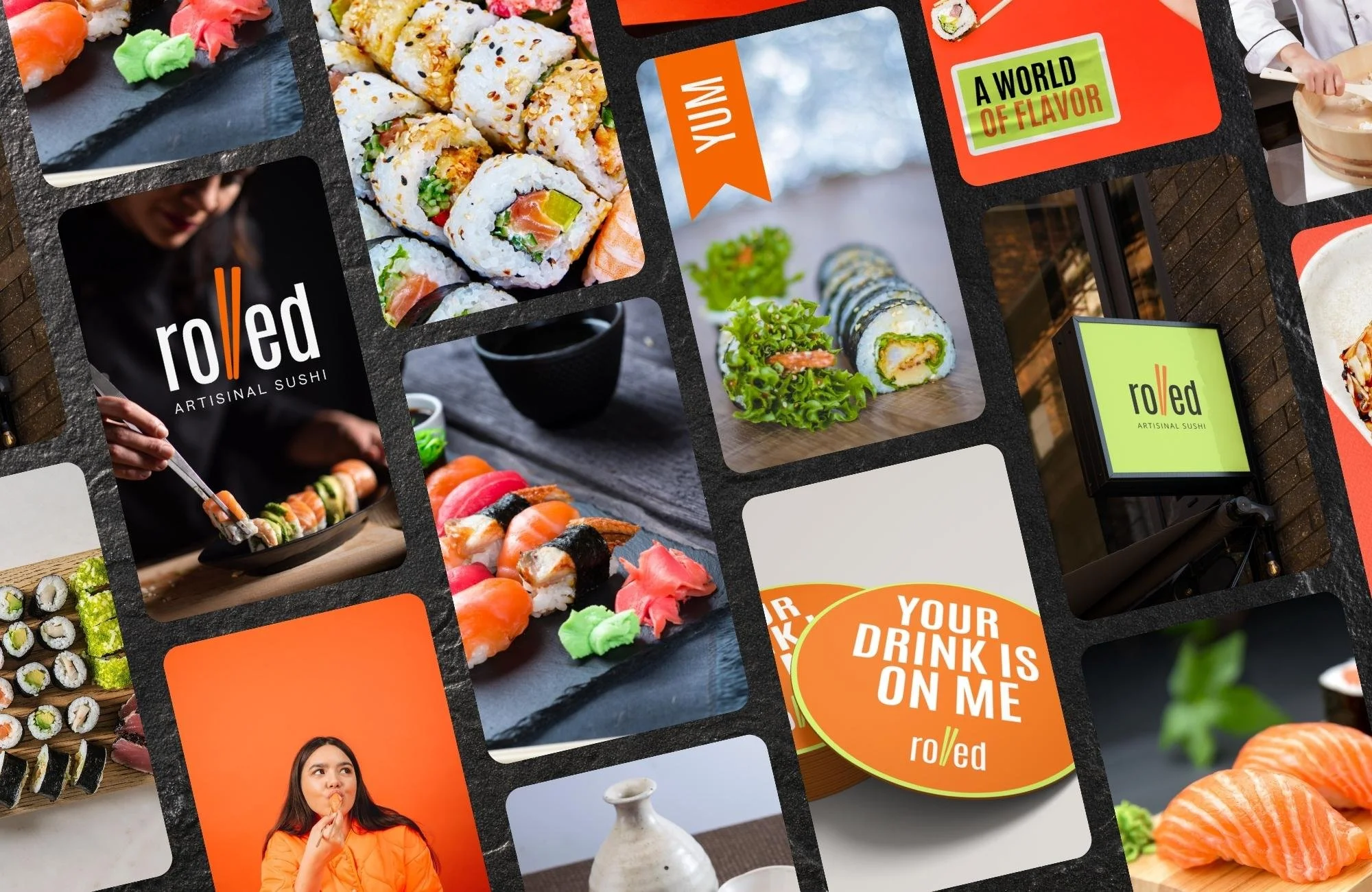 Rolled - Brand Identity