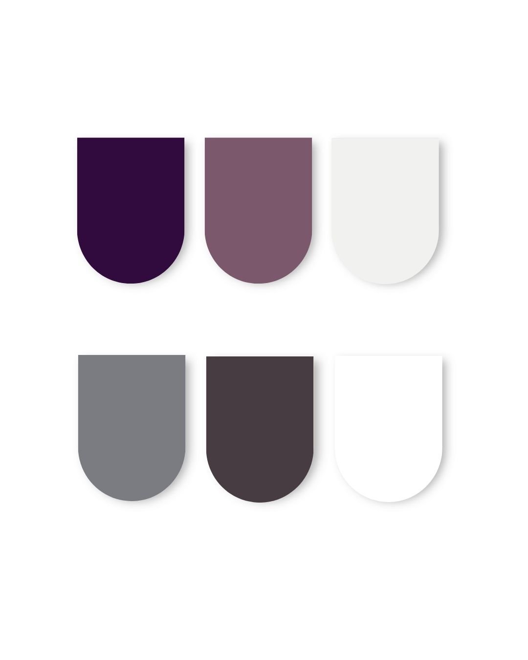 Color palette for real estate company branding refresh in california