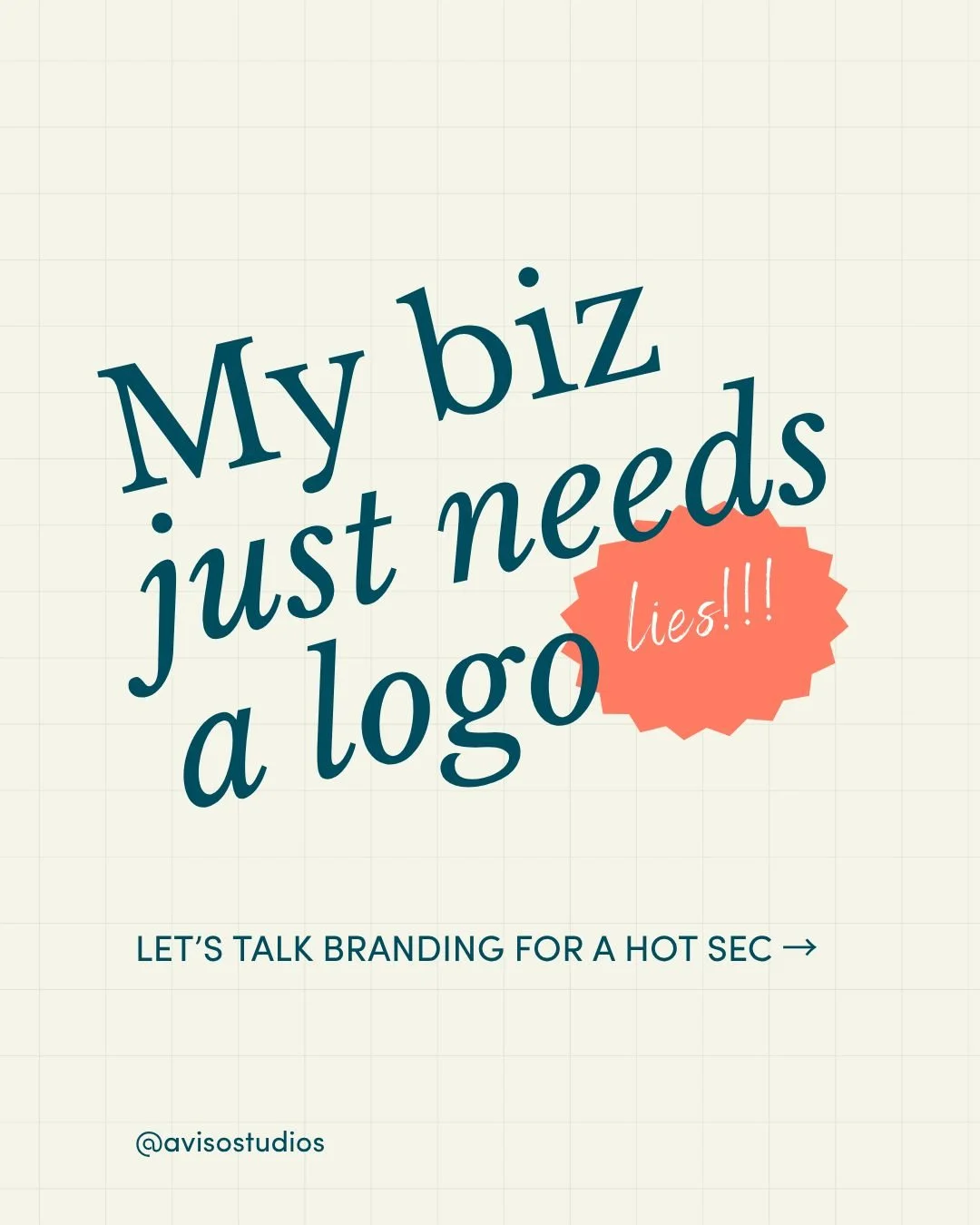 Once upon a time, a logo could make your business stand out.

Now? Everyone&rsquo;s got one.

If your business stops there, you blend in.

Because people don&rsquo;t connect with logos &mdash; they connect with brands.

Your logo is your handshake.
Y