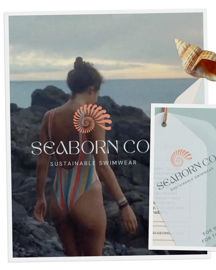 I didn&rsquo;t just design a logo. I built a symbol of sea-born second chances.

At Aviso Studios, design is always rooted with the real client in mind.

Not just Seaborn Co., the brand.
But the woman packing light, swimming freer, and choosing slowe