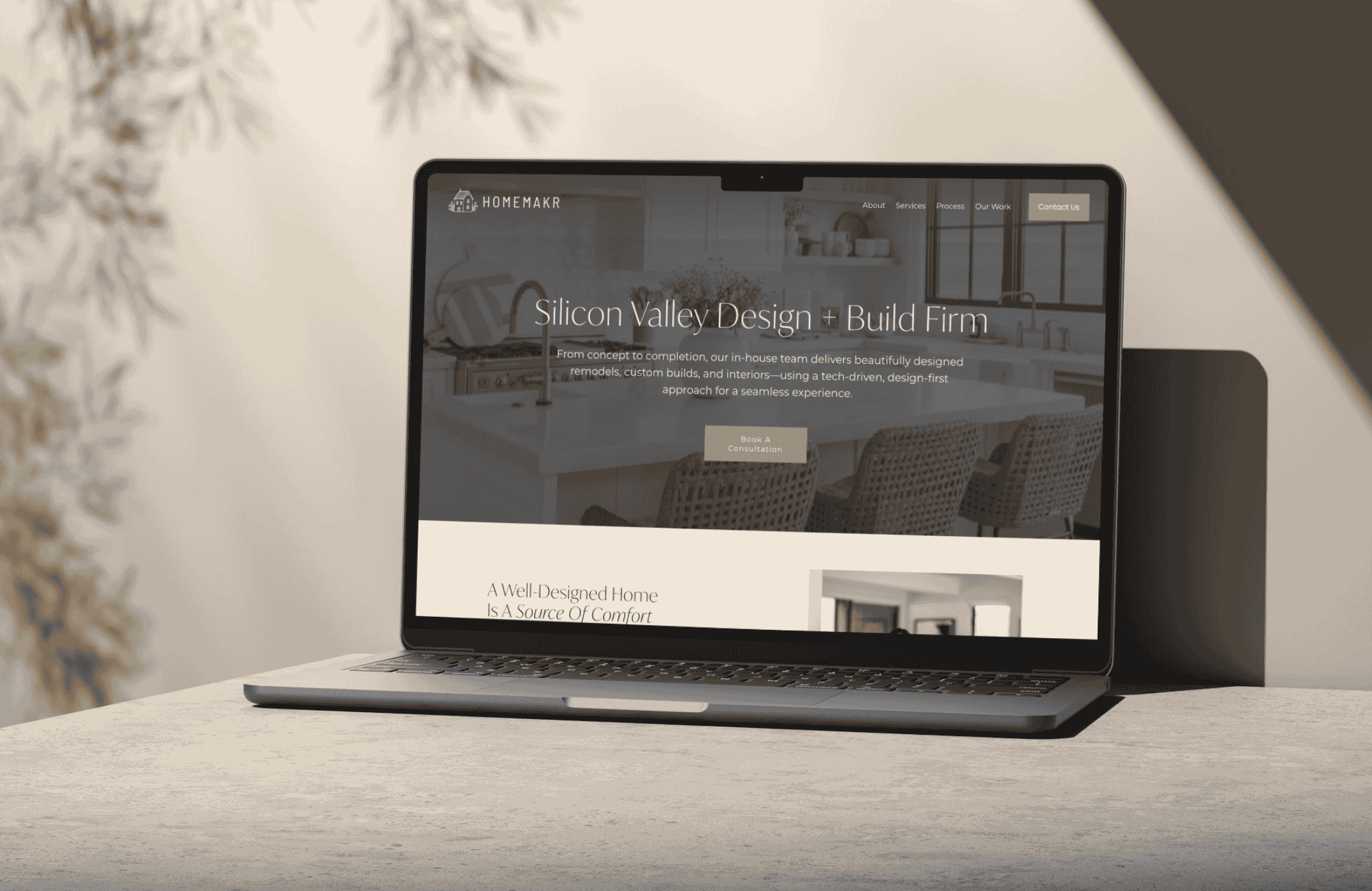 Homemakr | Brand Refresh + Custom Website