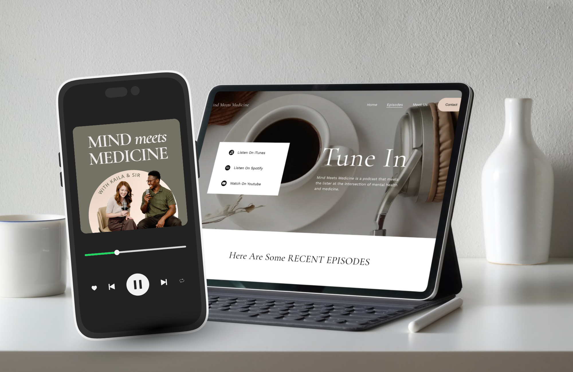 Mind Meets Medicine | Custom Website + Brand Identity