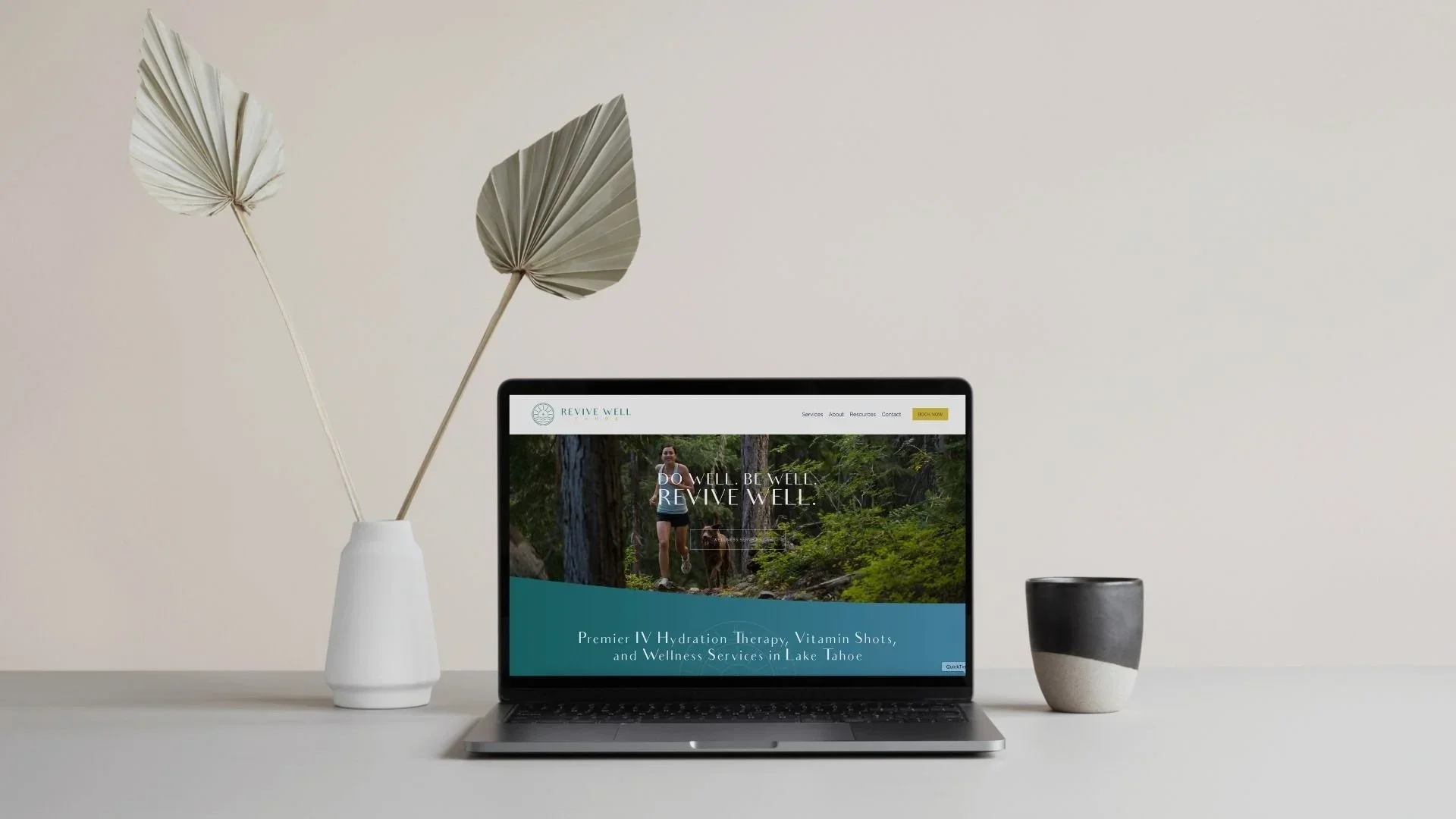 Revive Well Tahoe | Custom Website + Brand Refresh