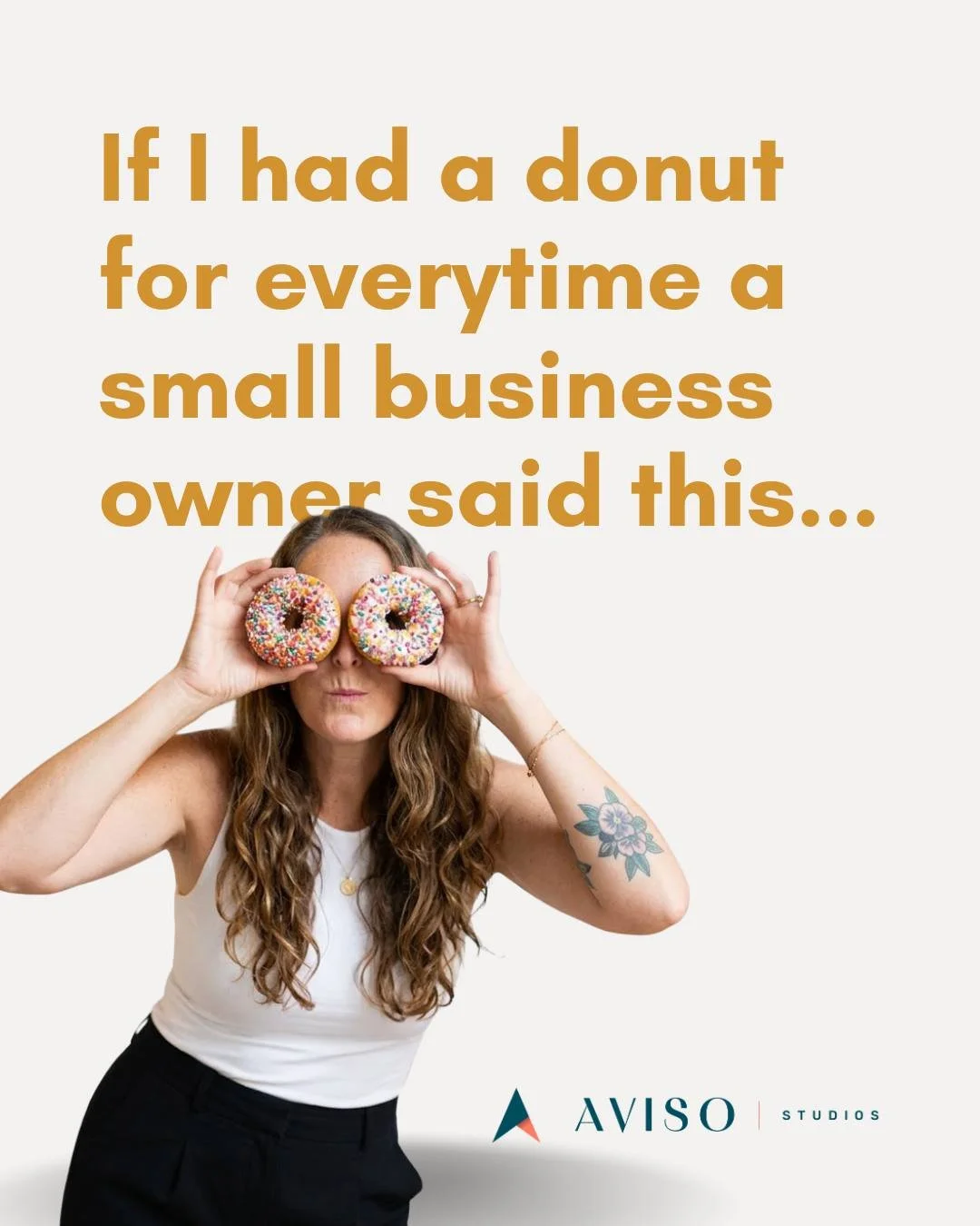 If I had a donut for every time I heard these&hellip;
you saw the carousel. 🍩

Business owners say this stuff all the time.
And honestly? I get it.

Nobody teaches you this part about running your business.
(Hellooo thats me!!)

But if you want some