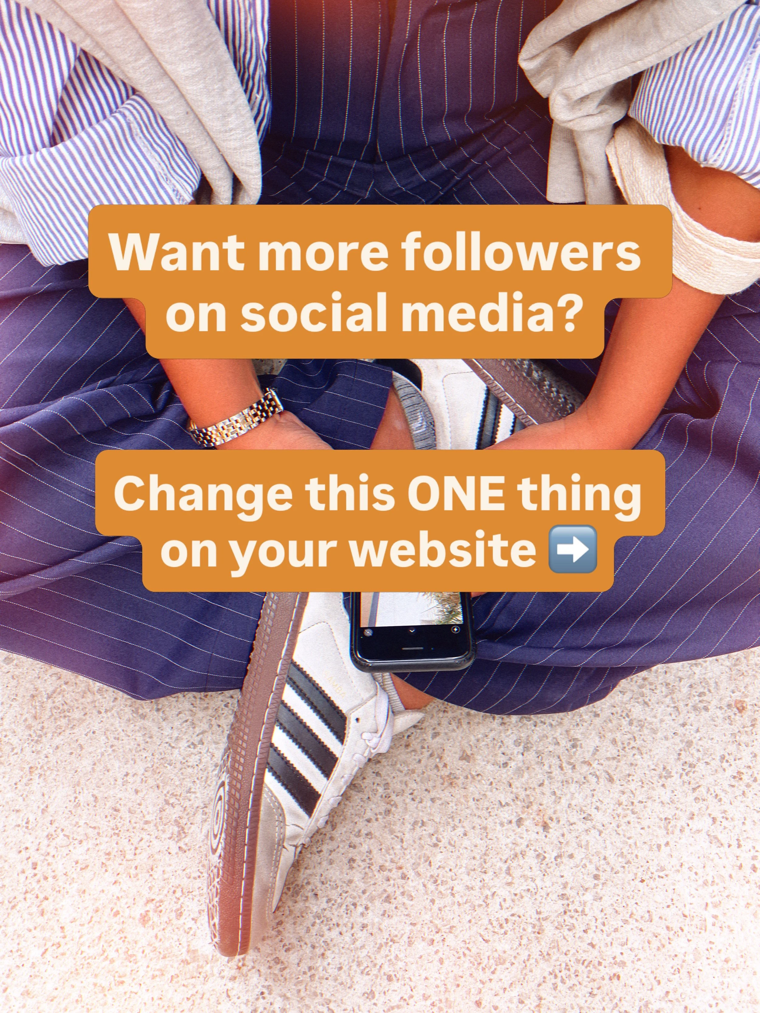 Want more followers on social media? Make this change to your website. It&rsquo;s that easy.

Need help doing this? Drop me a DM @avisostudios 
🤙
