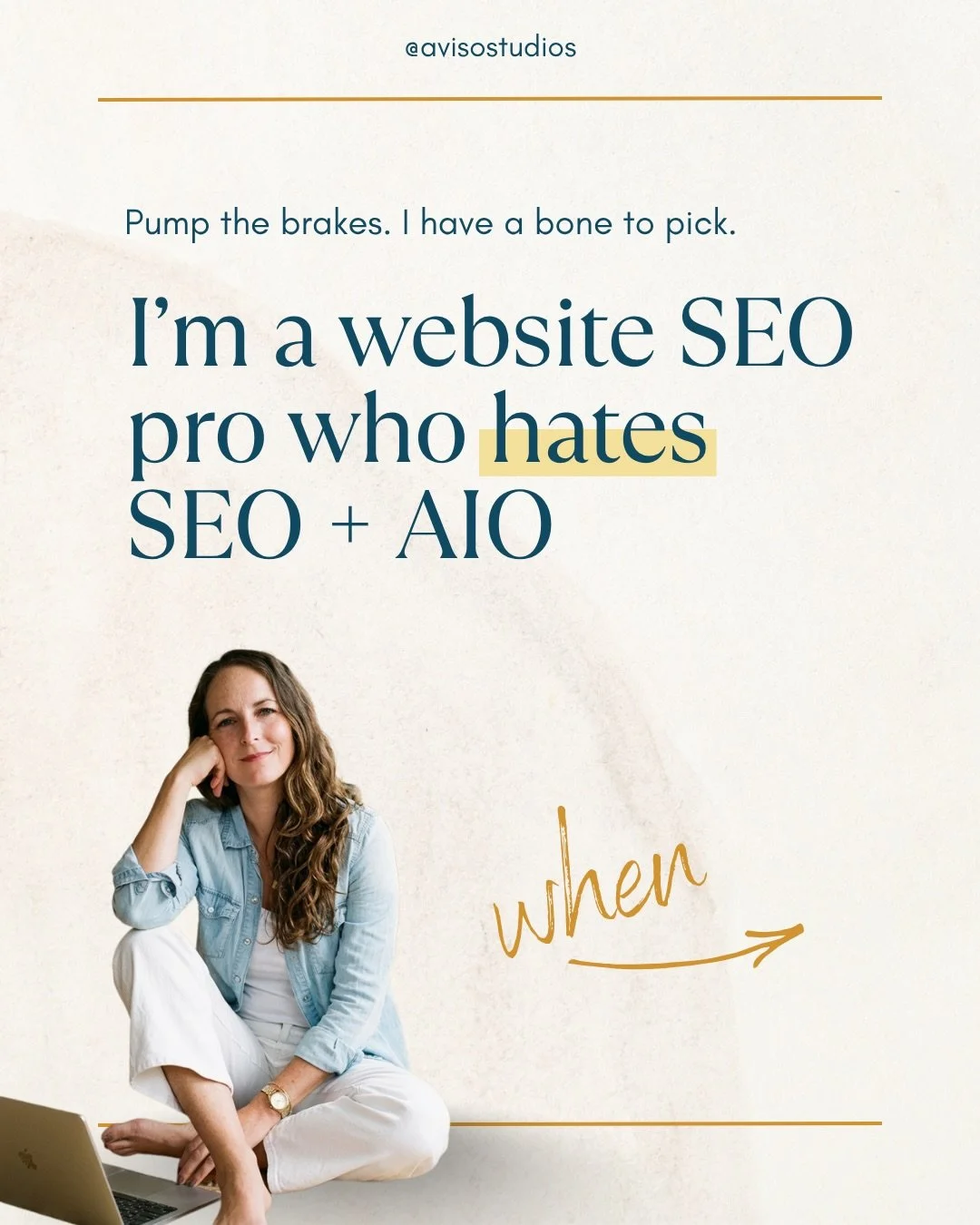 SEO gives me the ick.

Which is a mildly inconvenient opinion for someone who does SEO for a living. 🙃

But SEO itself isn&rsquo;t really the problem.

The spam emails promising PAGE ONE!!!
The sketchy backlinks.
The keyword stuffing.
The 47-point c