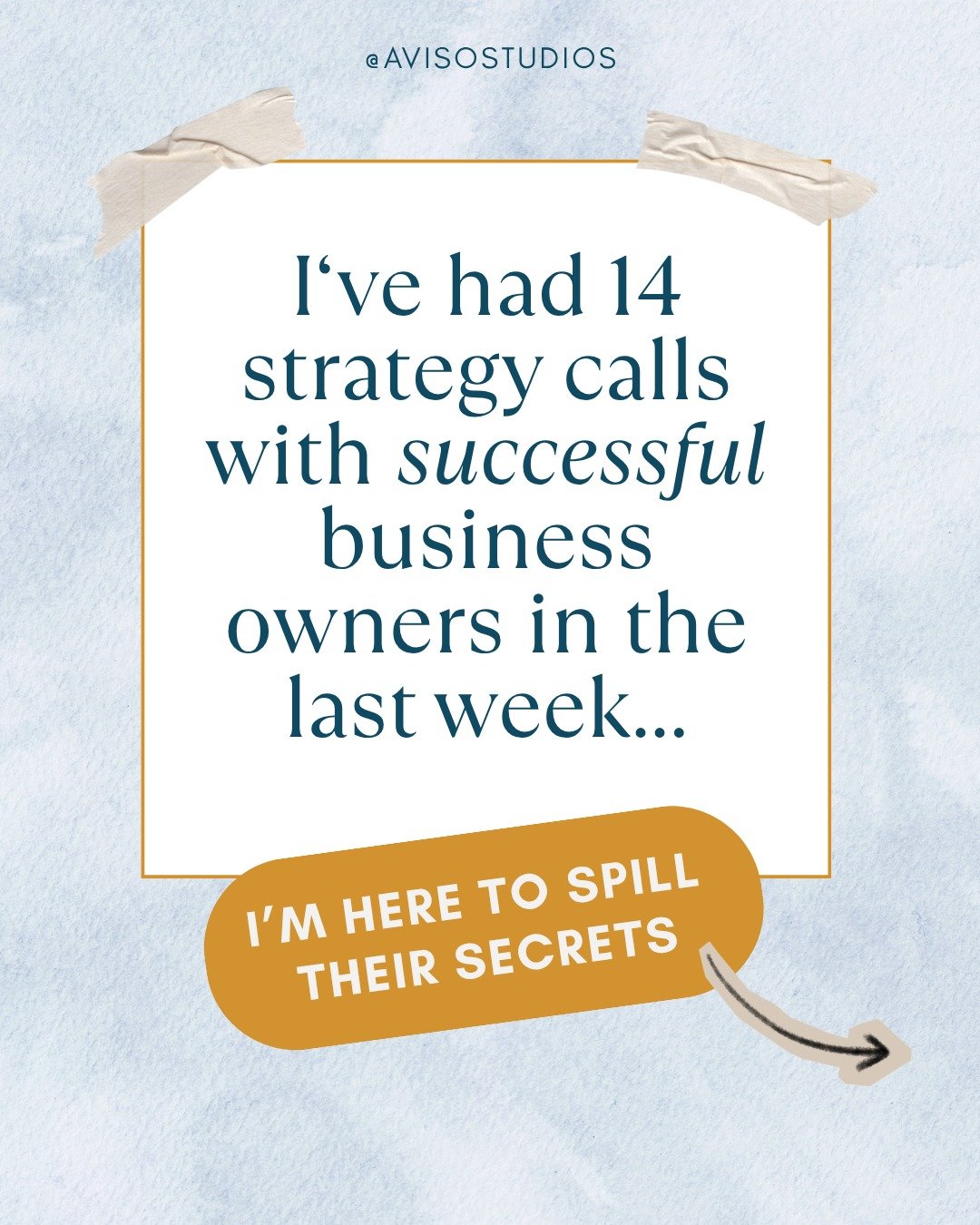 14 discovery calls. One week. A LOT of peeking under the hood of some really damn good businesses. 👀

Different industries. Different stages. Different problems.

But I kept noticing the same things.

Spoiler: successful business owners do not have 