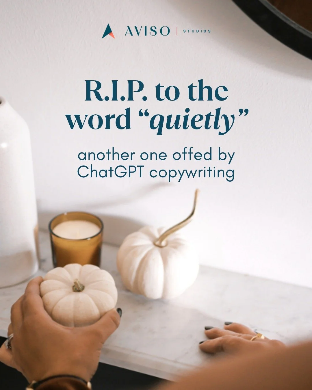 Quietly building. Quietly growing. Quietly disrupting. Quietly STOP IT.

Seriously, why the eff is everything happening so quietly?! 😂

The word &ldquo;quietly&rdquo; has officially joined the em dash &mdash; , &ldquo;fluff,&rdquo; and the dreaded &
