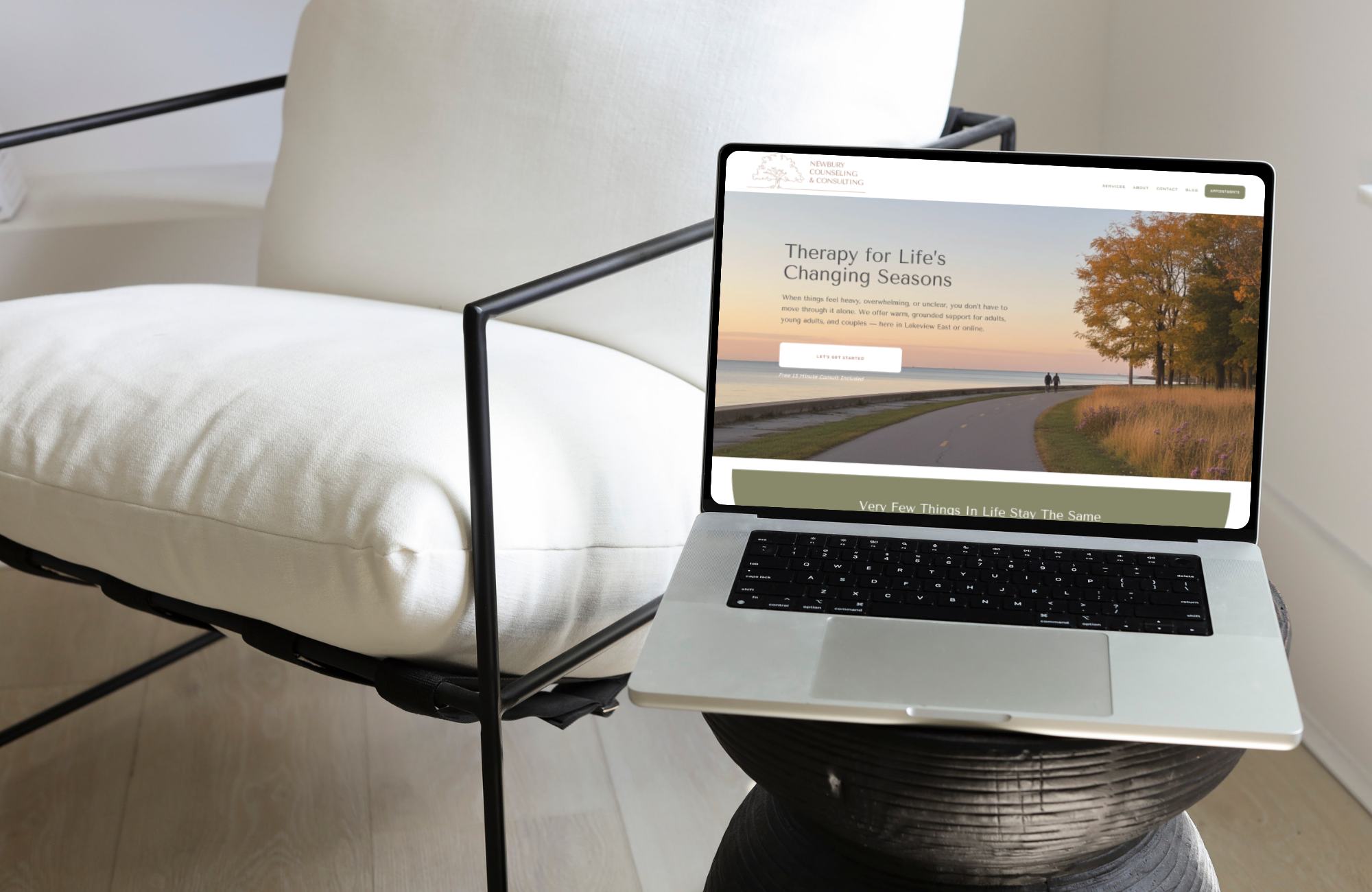 Newbury Counseling – Custom Website + SEO