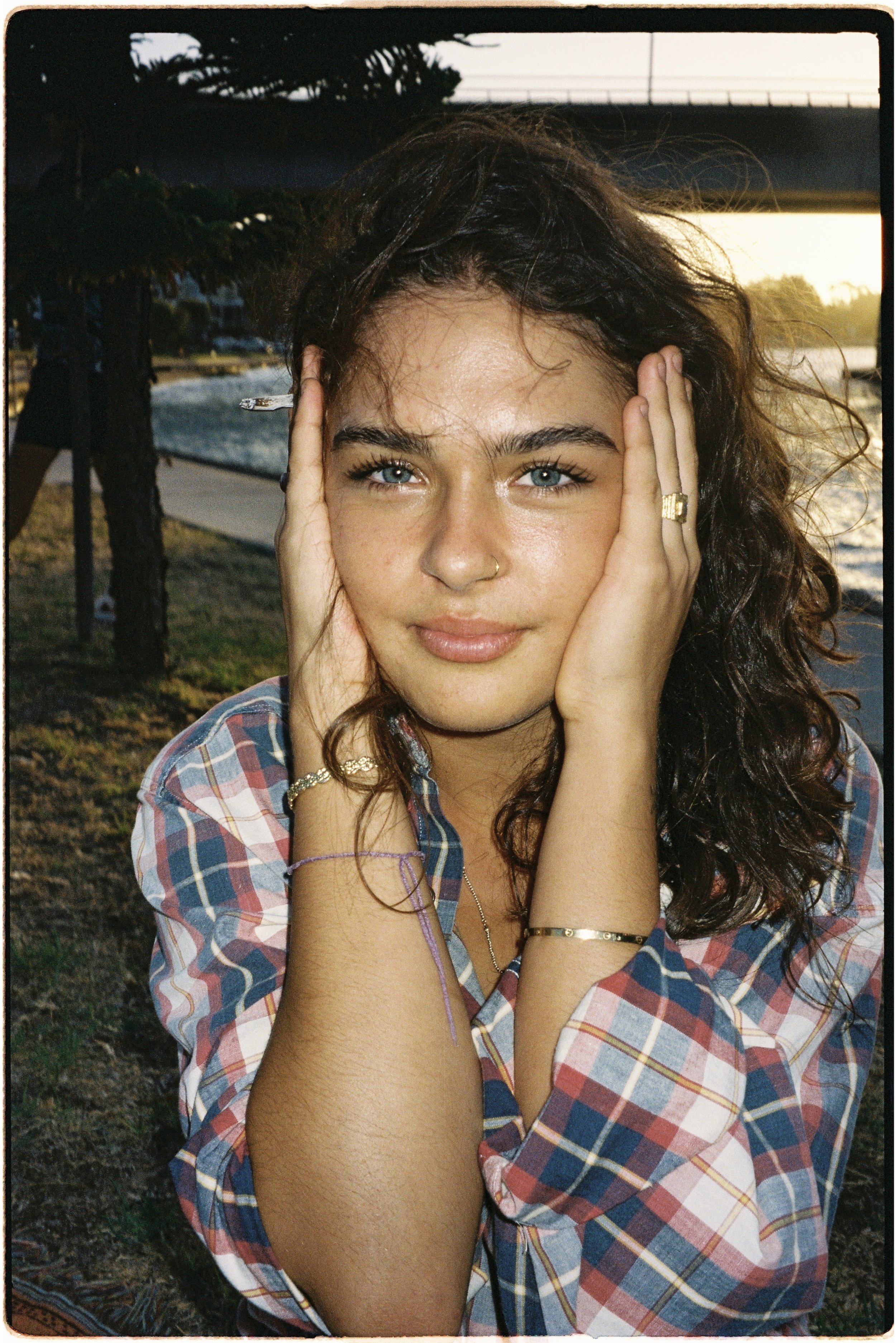 Portrait of a female creative entrepreneur featured in a Lumen Squarespace template testimonial.