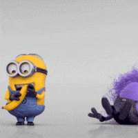 Minion gif explaining why my business is not visible on Google.