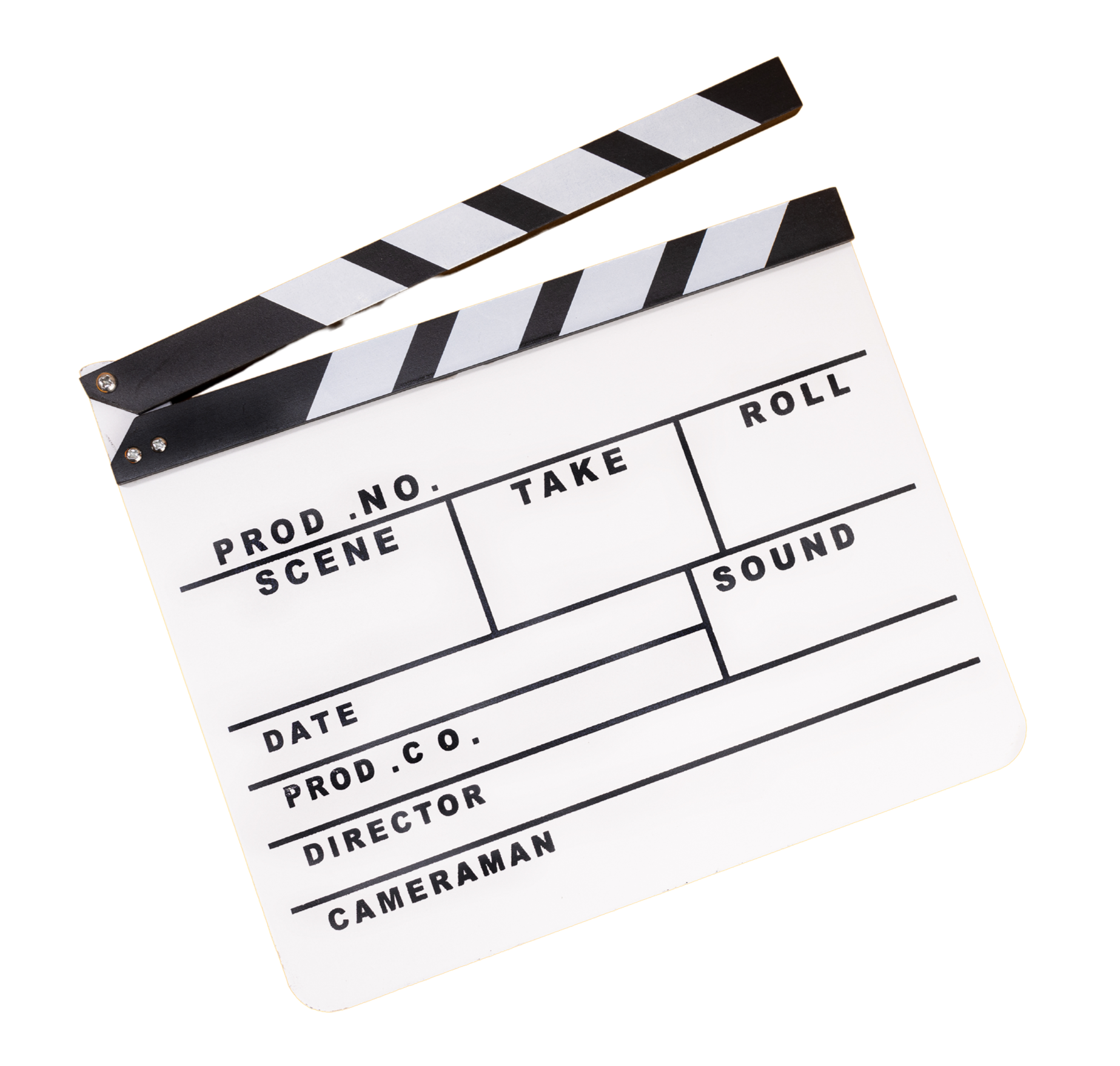 Claqueta de cine que representa los vídeos educativos de economía y finanzas de Econarya